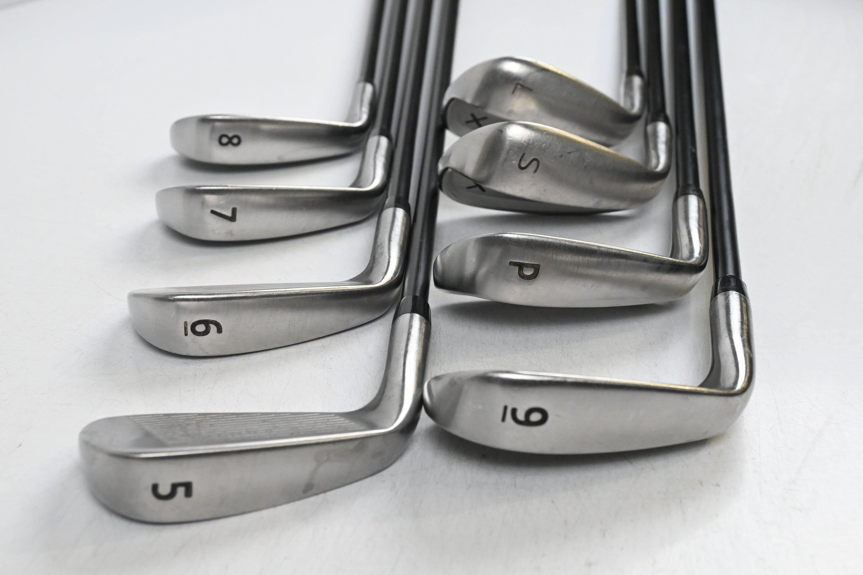 Caley X Irons / 5-PW+SW+LW / Regular Flex Caley Shafts