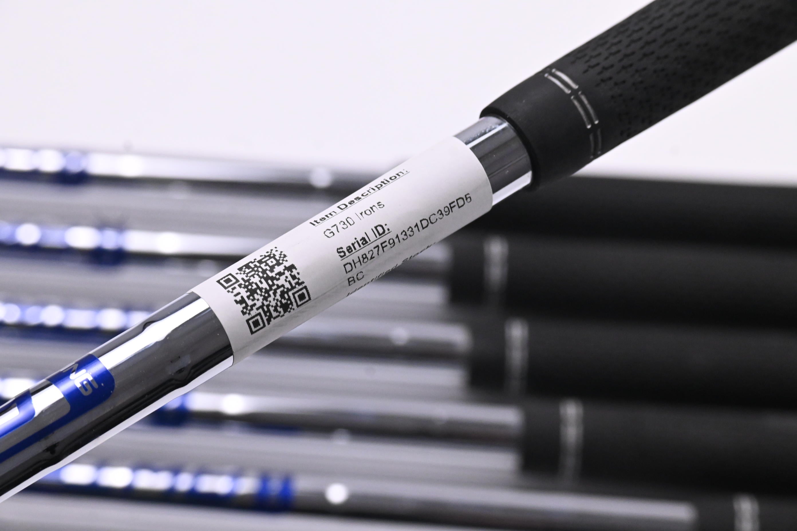 Ping G730 Irons / 5-PW / Black Dot / Stiff Flex Ping AWT 2.0 Shafts