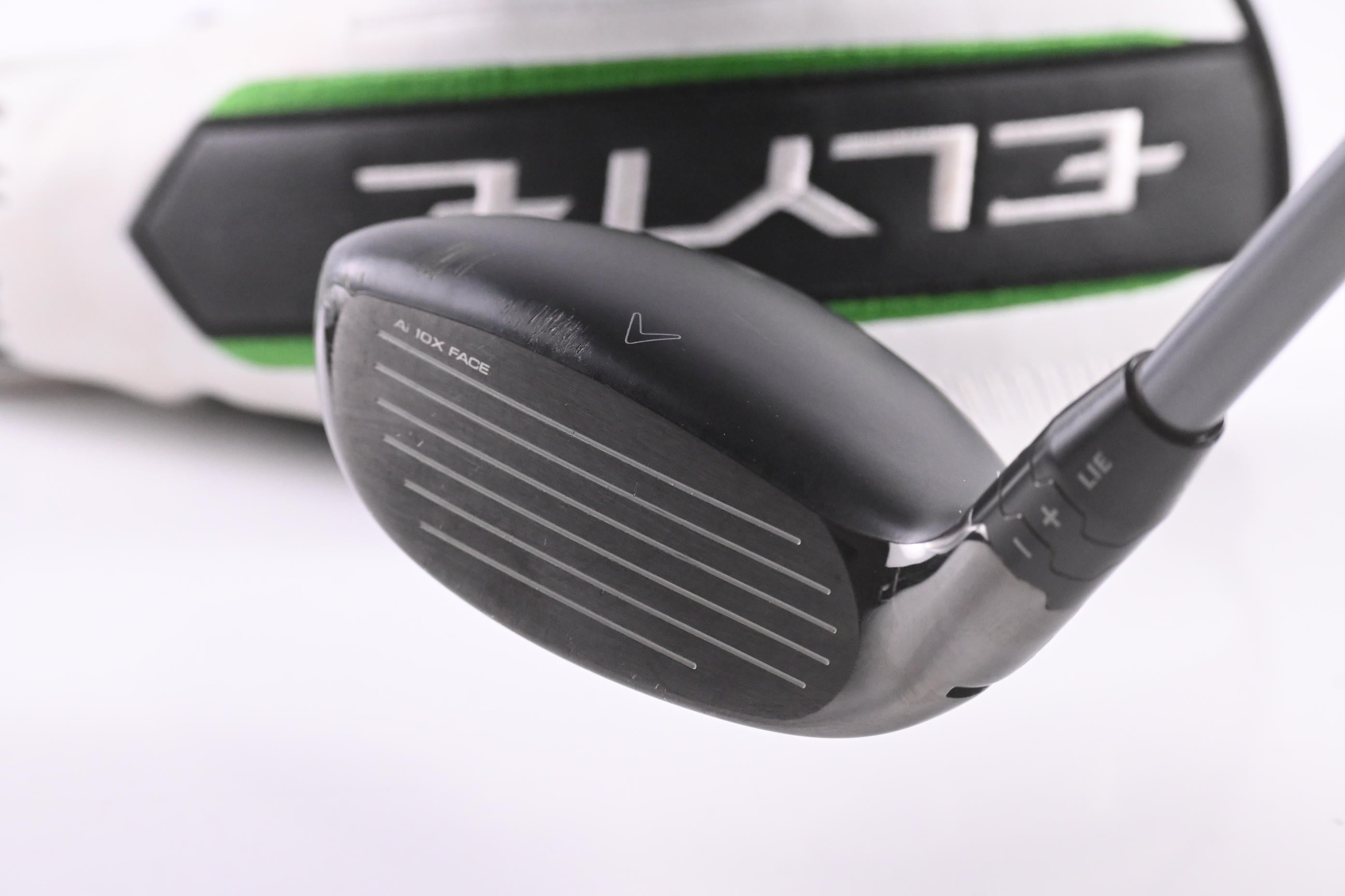 Callaway Elyte #4 Hybrid / 22 Degree / Stiff Flex Denali Charcoal 70 Shaft