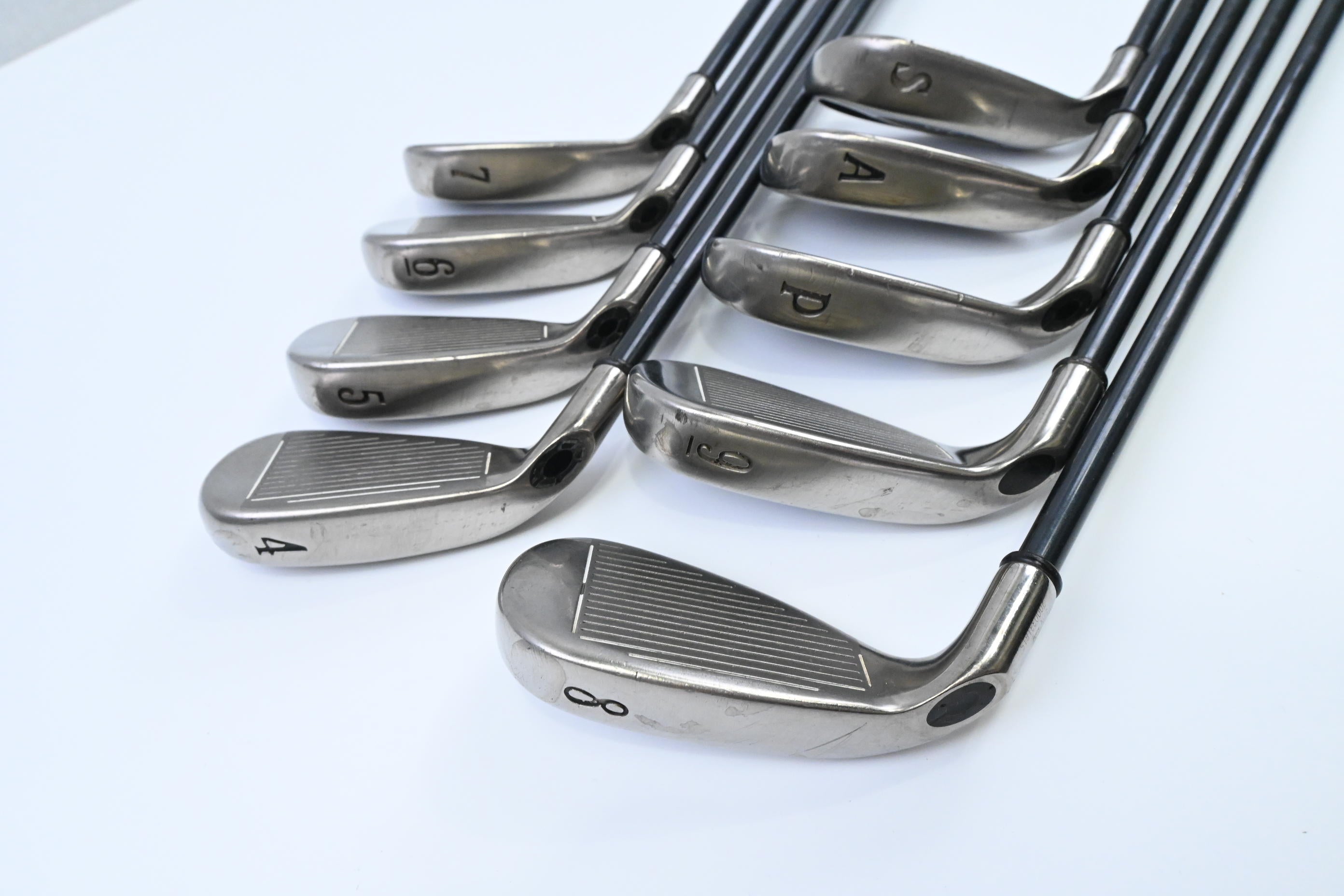 Callaway Hawk Eye VFT Irons / 4-PW+AW+SW / Regular Flex System 75 Shafts