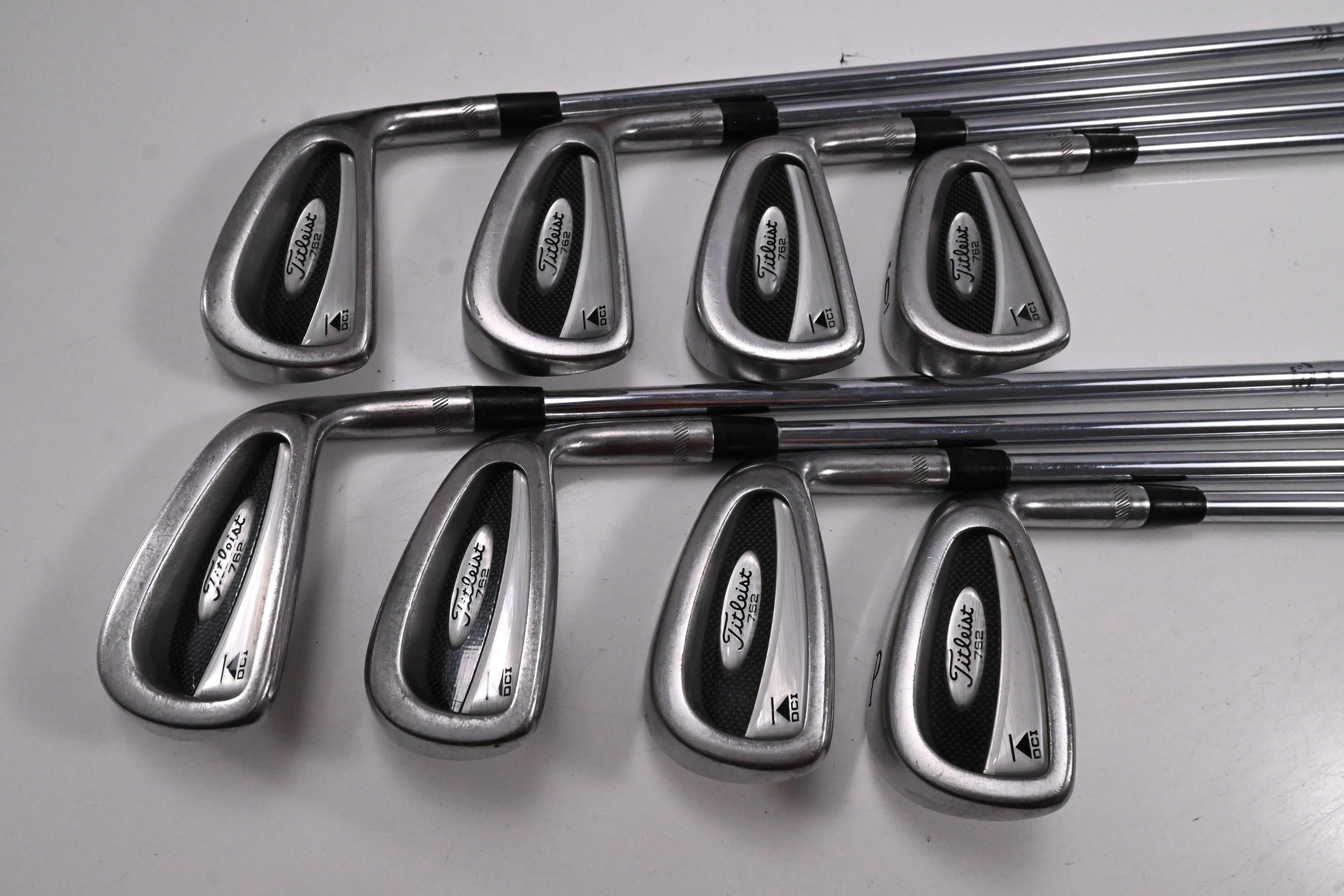 Titleist DCI 762 Irons / 3-PW / Regular Flex Dynamic Gold R300 Shafts