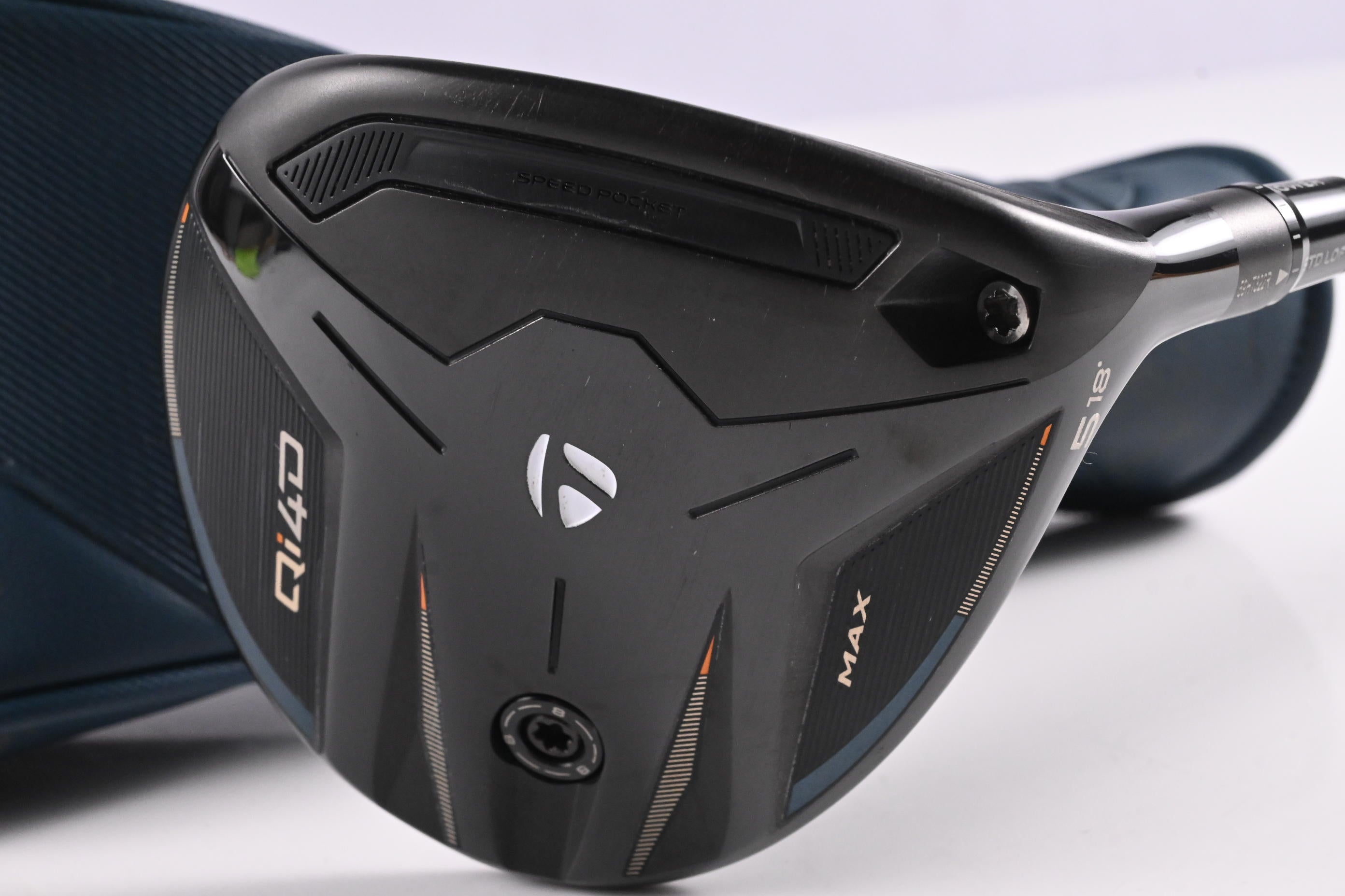 Taylormade Qi4D Max #5 Wood / 18 Degree / Senior Flex Taylormade Reax 45