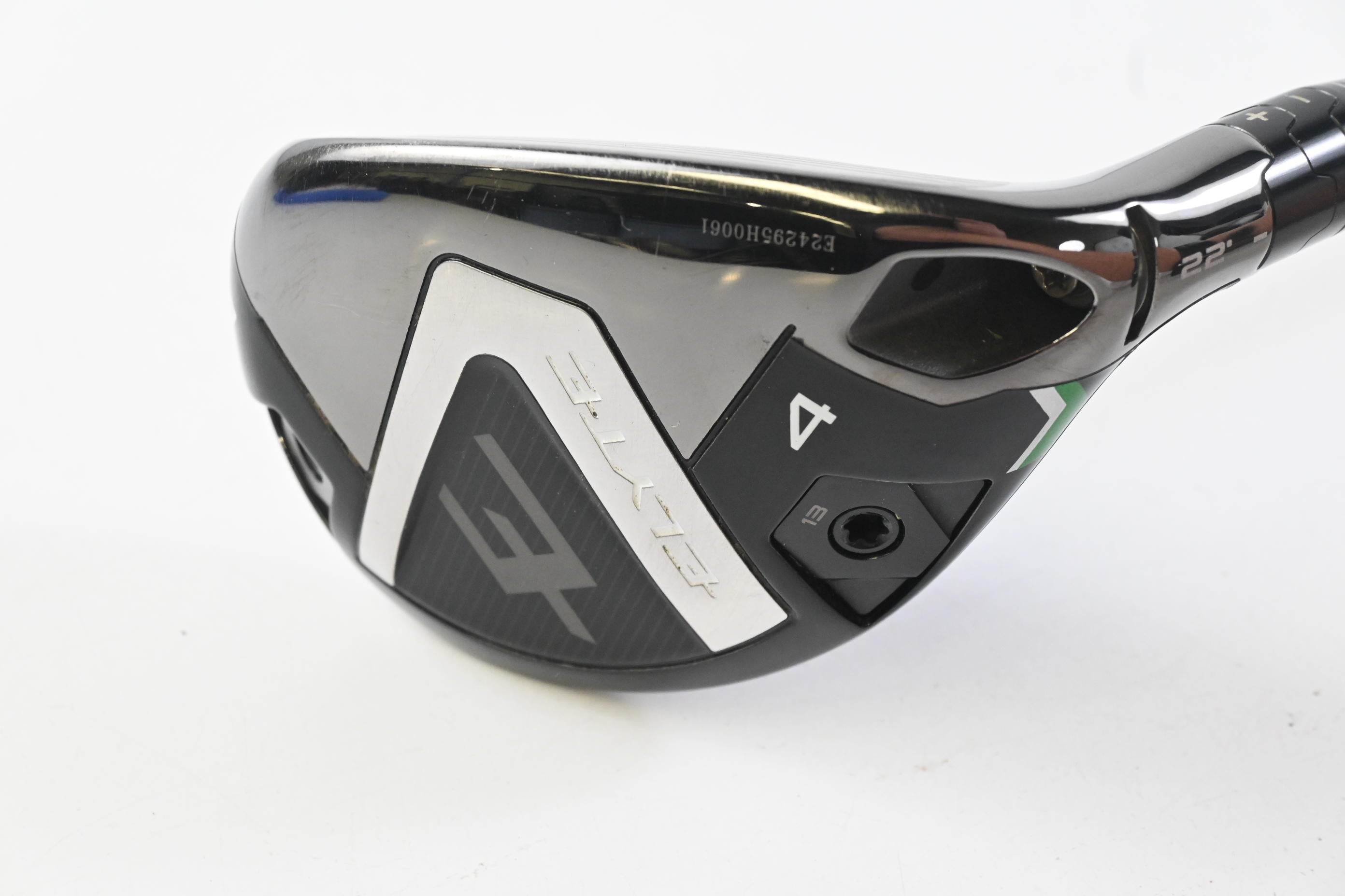 Callaway Elyte #4 Hybrid / 22 Degree / Regular Flex Denali Charcoal 60 Shaft