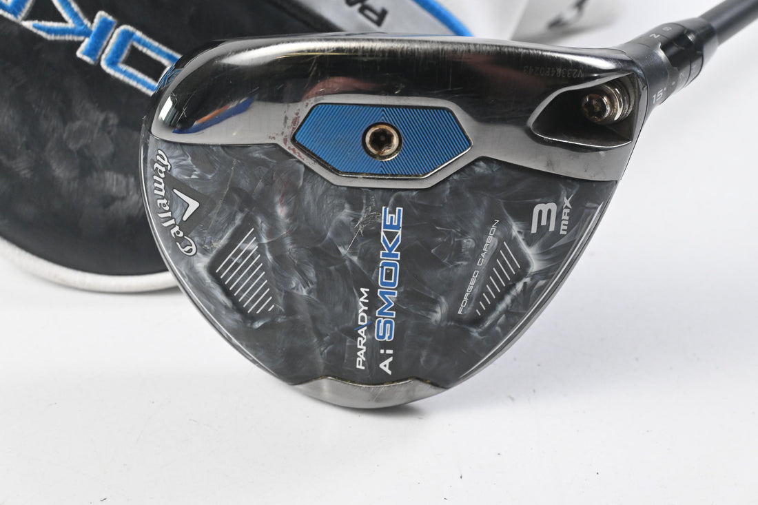 Callaway Paradym Ai Smoke Max #3 Wood / 15 Degree / Stiff Flex Tensei AV Blue 65