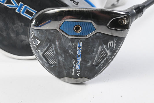 Callaway Paradym Ai Smoke Max #3 Wood / 15 Degree / Stiff Flex Tensei AV Blue 65