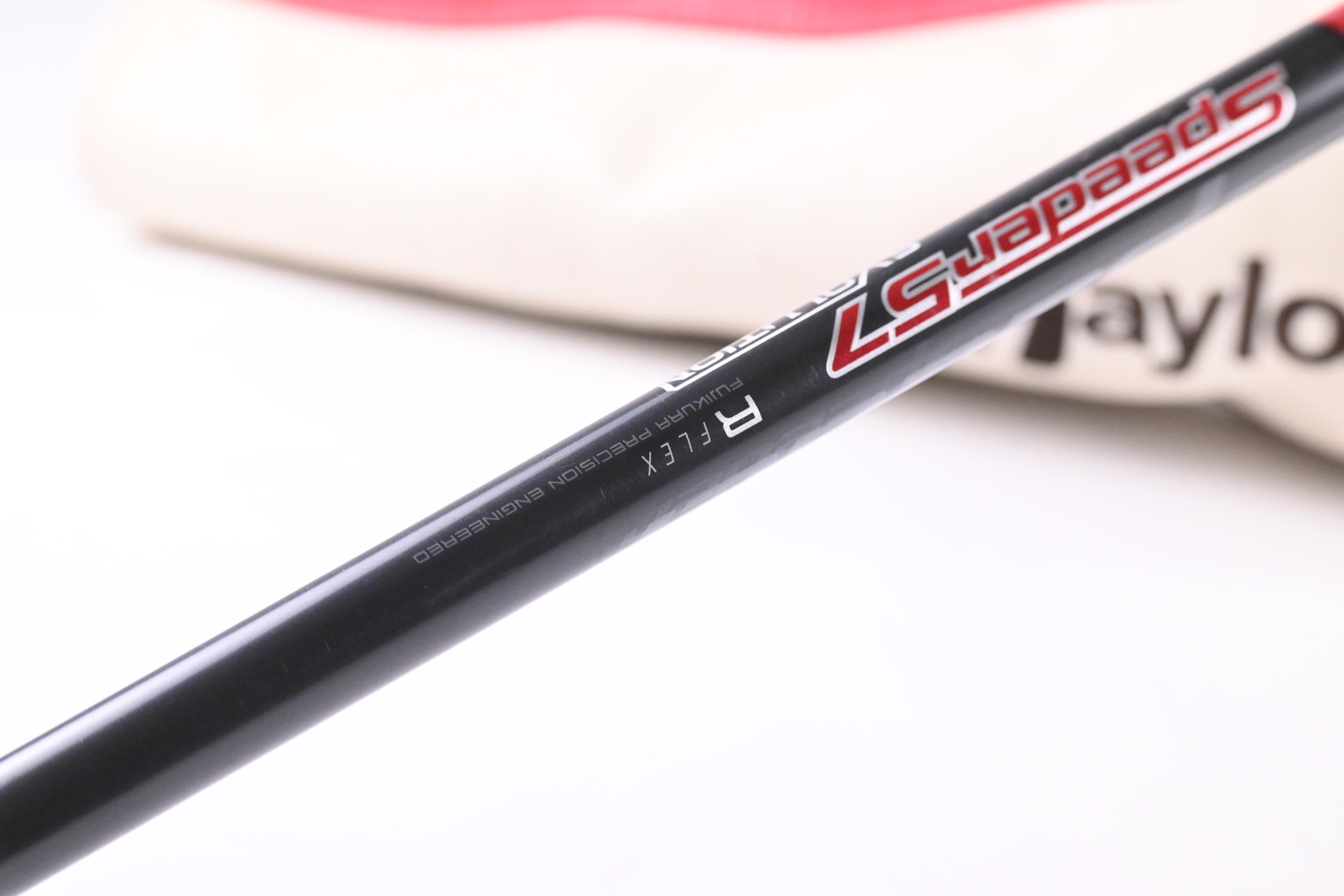 Taylormade R15 Black Driver / 12 Degree / Regular Flex Fujikura Speeder 57 Shaft
