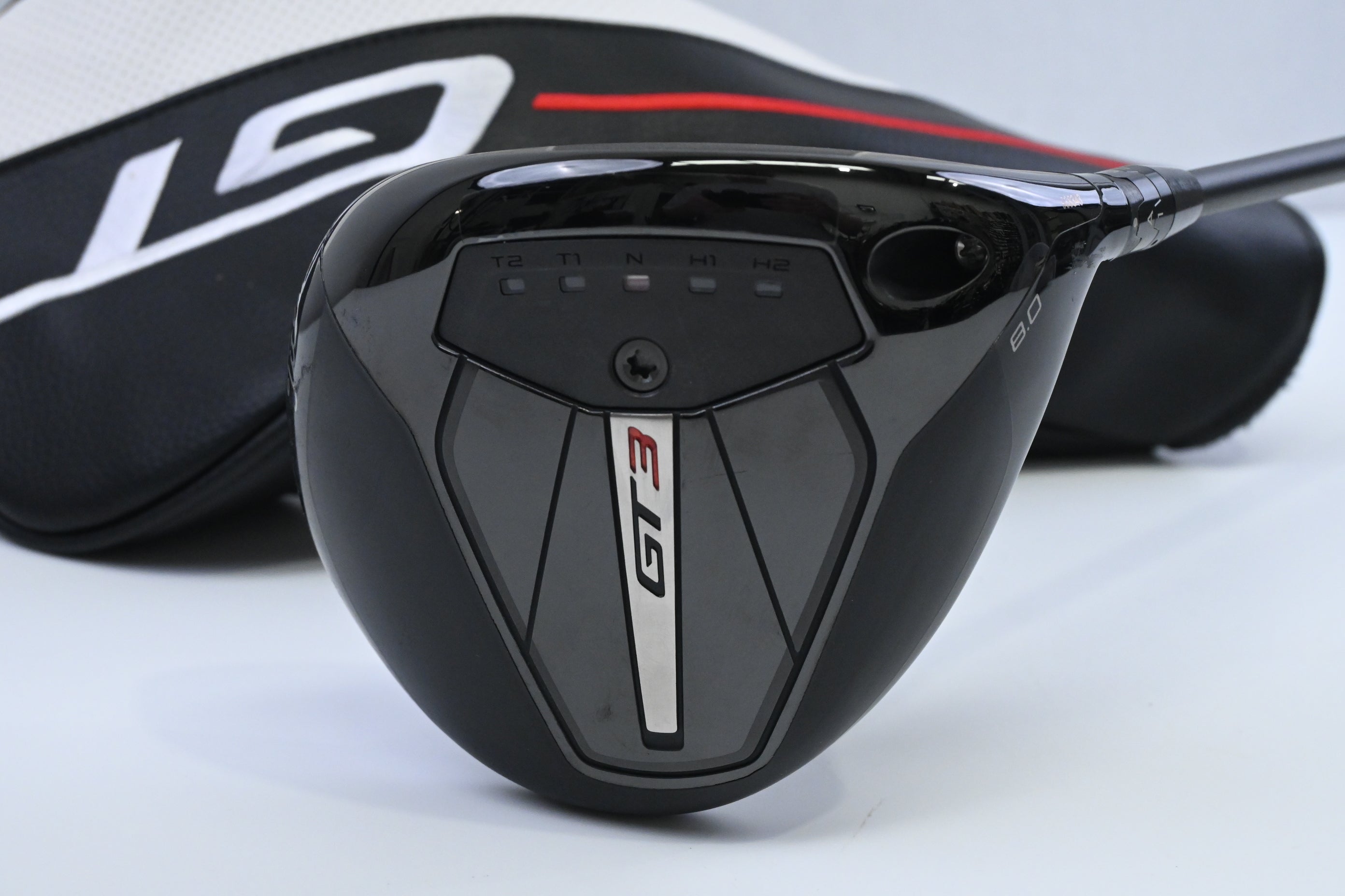 Titleist GT3 Driver / 8 Degree / Stiff Flex HZRDUS Gen5 Black 60 Shaft