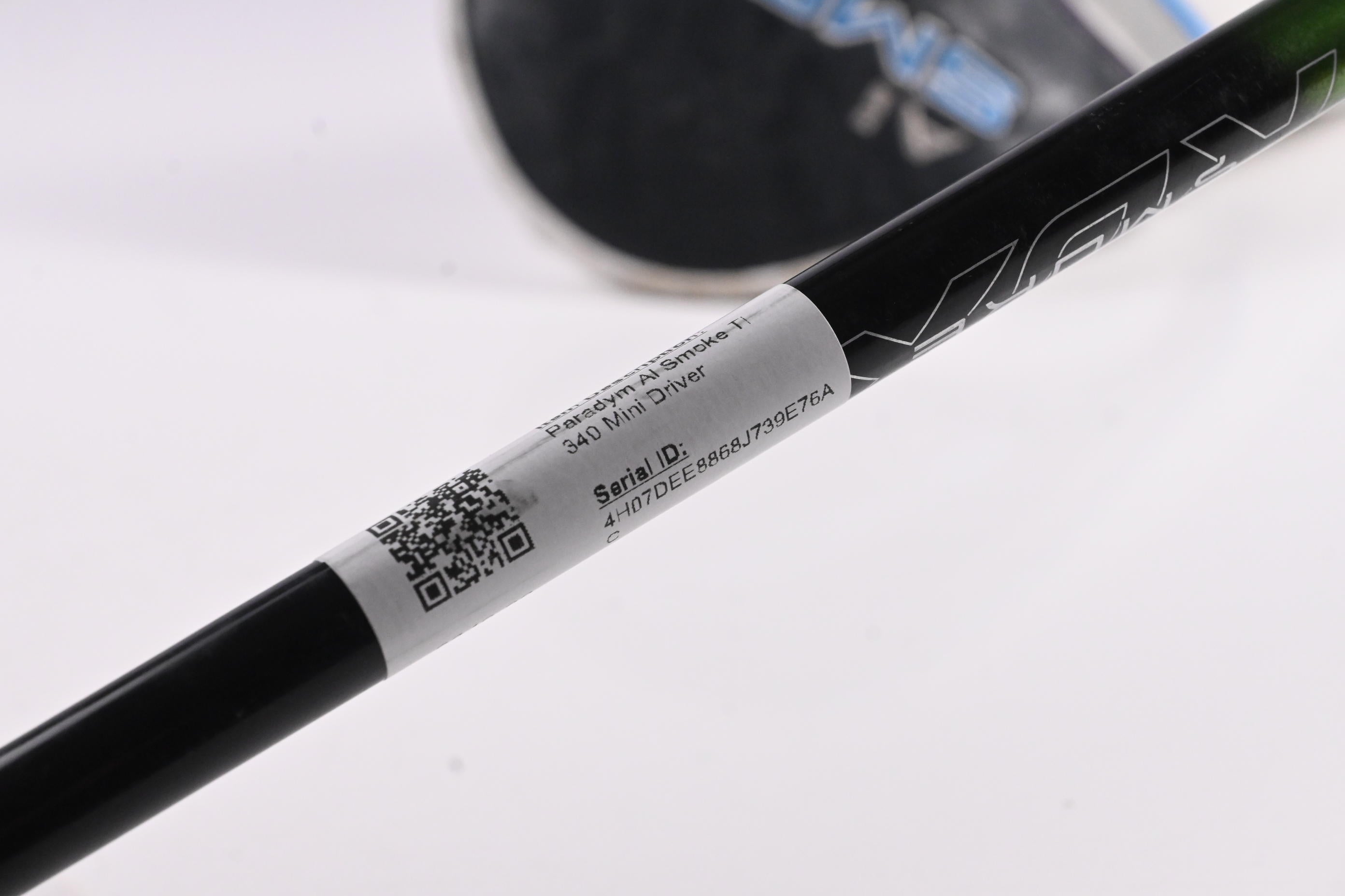 Callaway Paradym Ai Smoke Ti 340 Mini Driver / 13.5 Degree / X-Flex HZRDUS Green