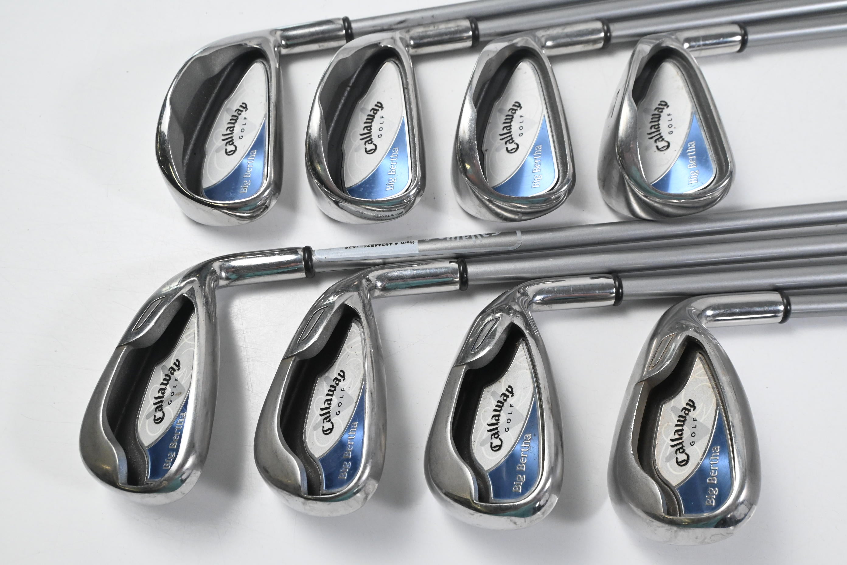 Ladies Callaway Big Bertha 2008 Irons / 4-PW+SW / Ladies Flex Callaway Shafts