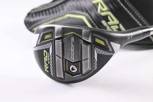 Cobra King Radspeed #4 Hybrid / 21 Degree / Regular Flex Recoil ESX 480 Shaft