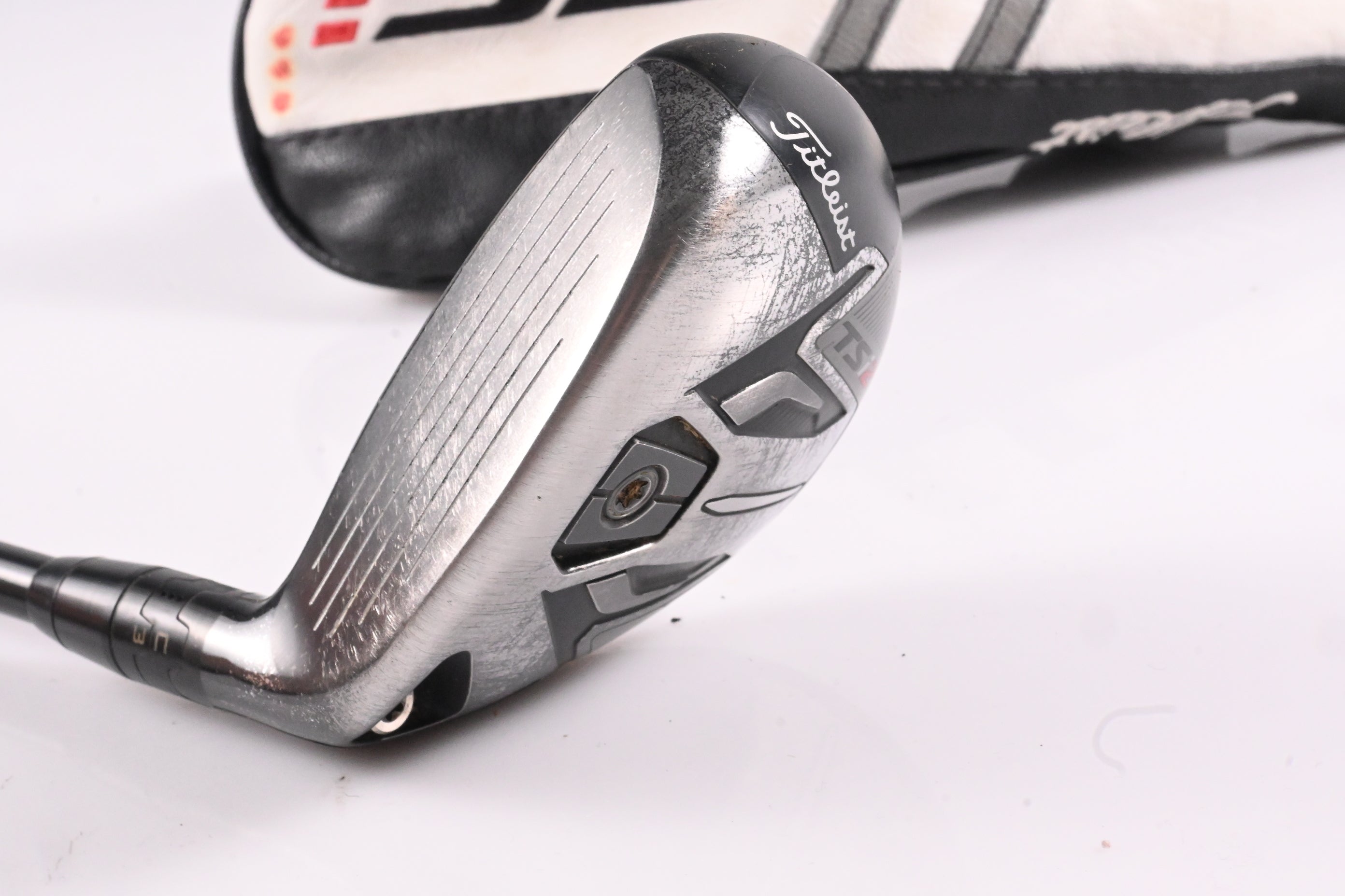 Left Hand Titleist TSi2 #4 Hybrid / 21 Degree / Regular Flex Tesnei AV Raw Blue