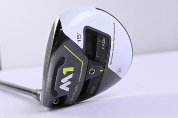 Left Hand Taylormade M1 2017 #3 Wood / 15 Degree / X-Flex Fujikura Motore 83