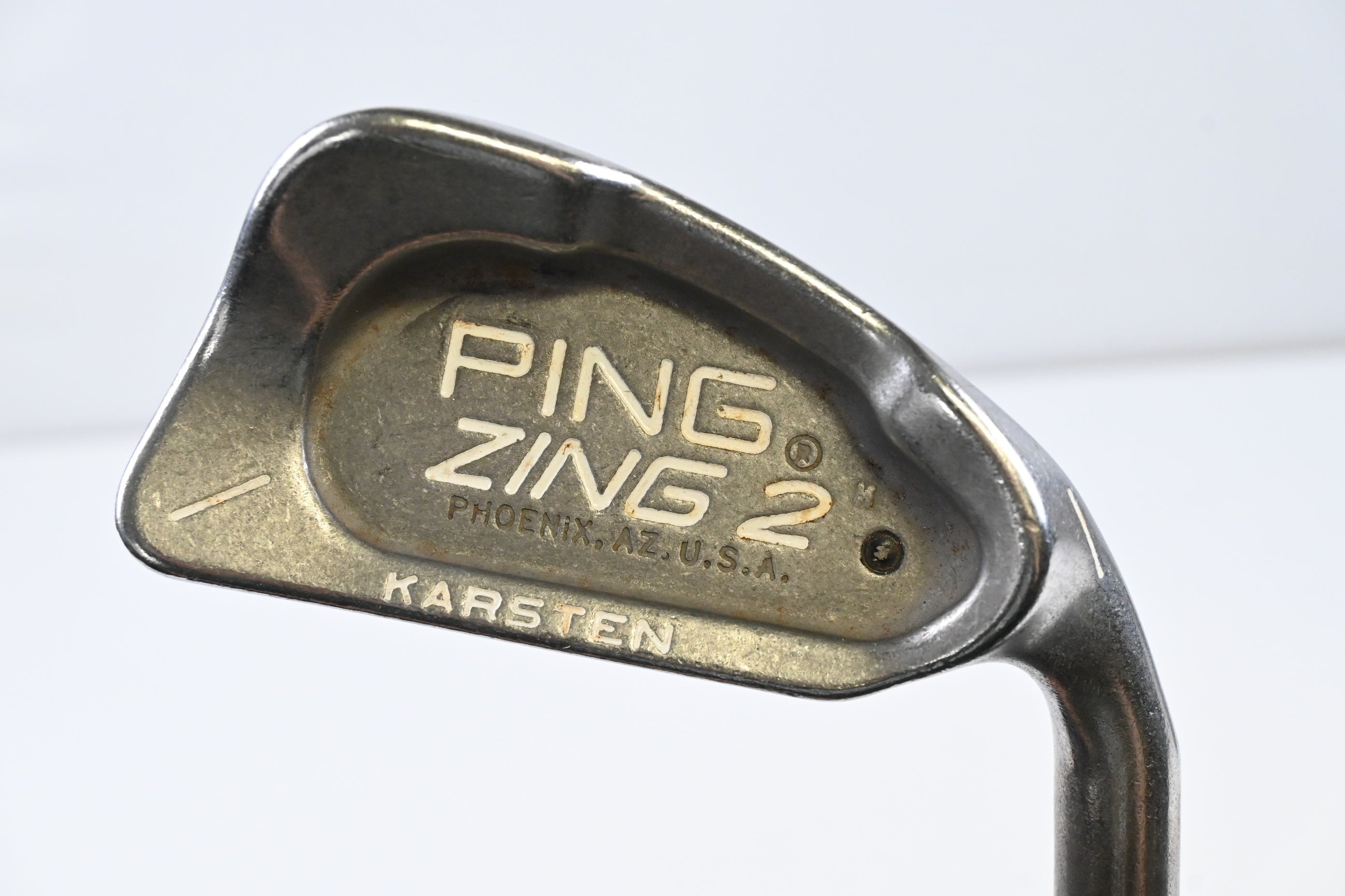 Ping Zing 2 #1 Iron / 15.5 Degree / Black Dot / Stiff Flex Dynamic Gold S300