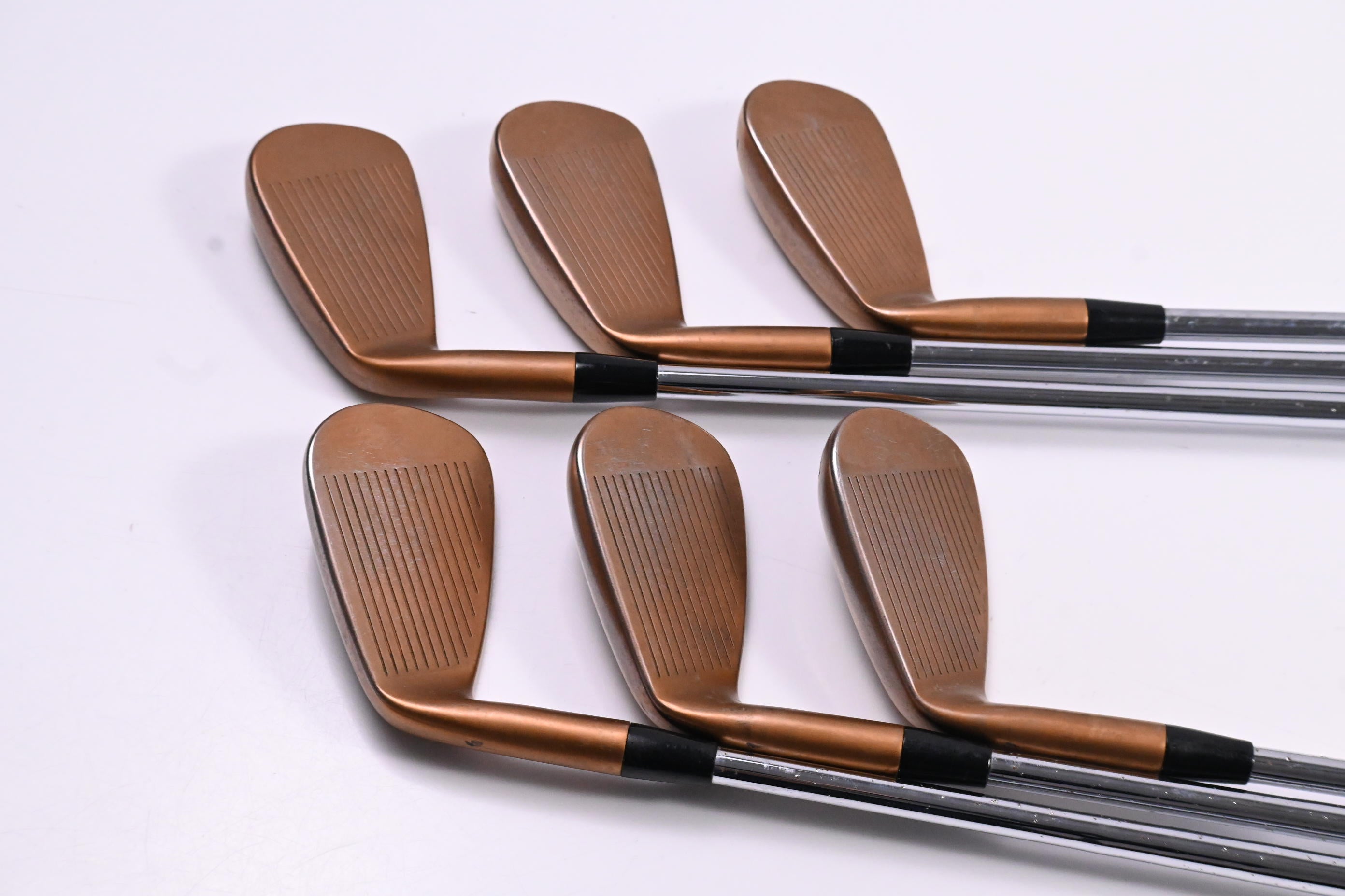 Cobra King Forged Tec Copper Irons / 5-PW / Stiff Flex KBS $-Taper Lite Shafts