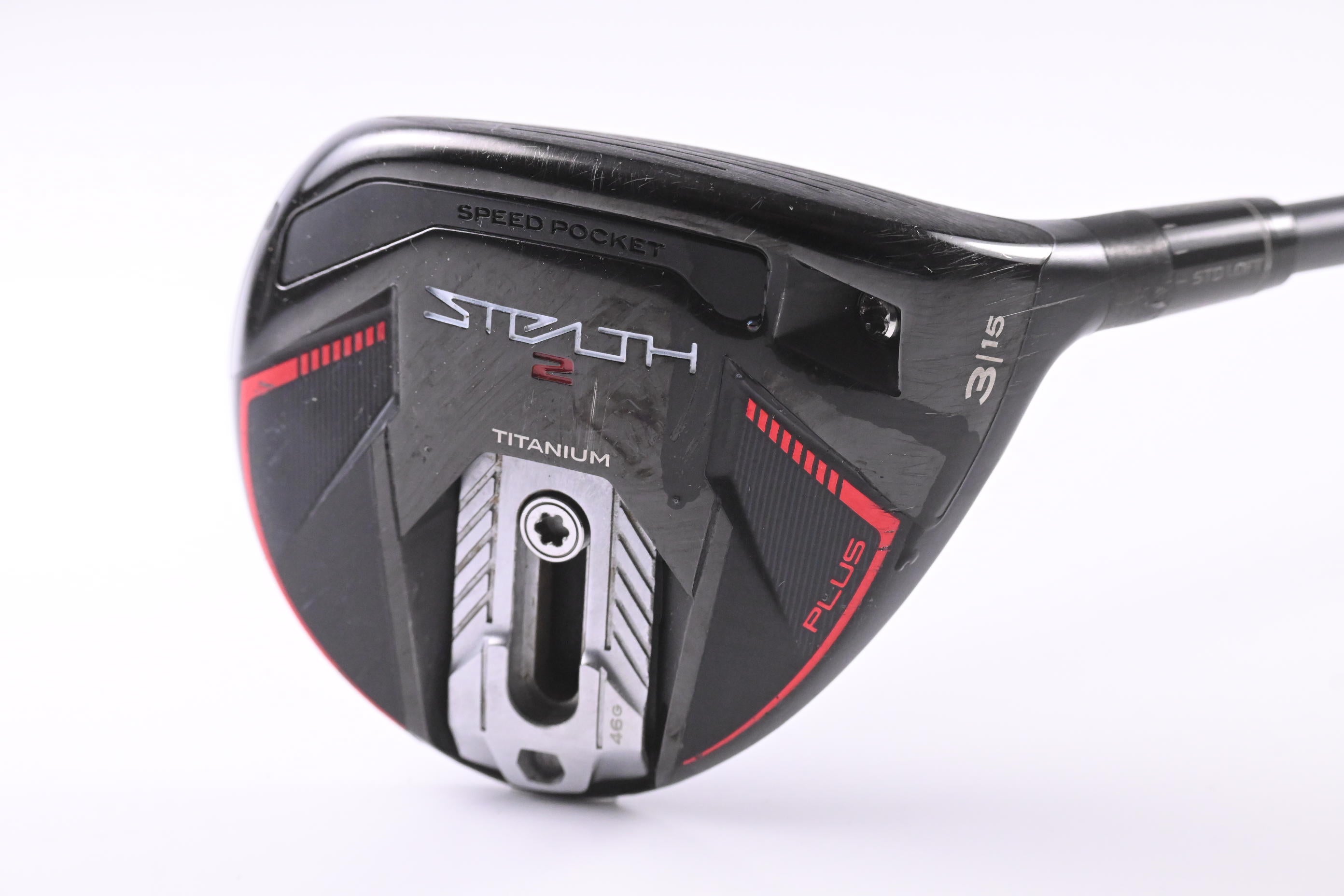 Taylormade Stealth 2 Plus #3 Wood / 15 Degree / Regular Flex Speeder 77 Shaft