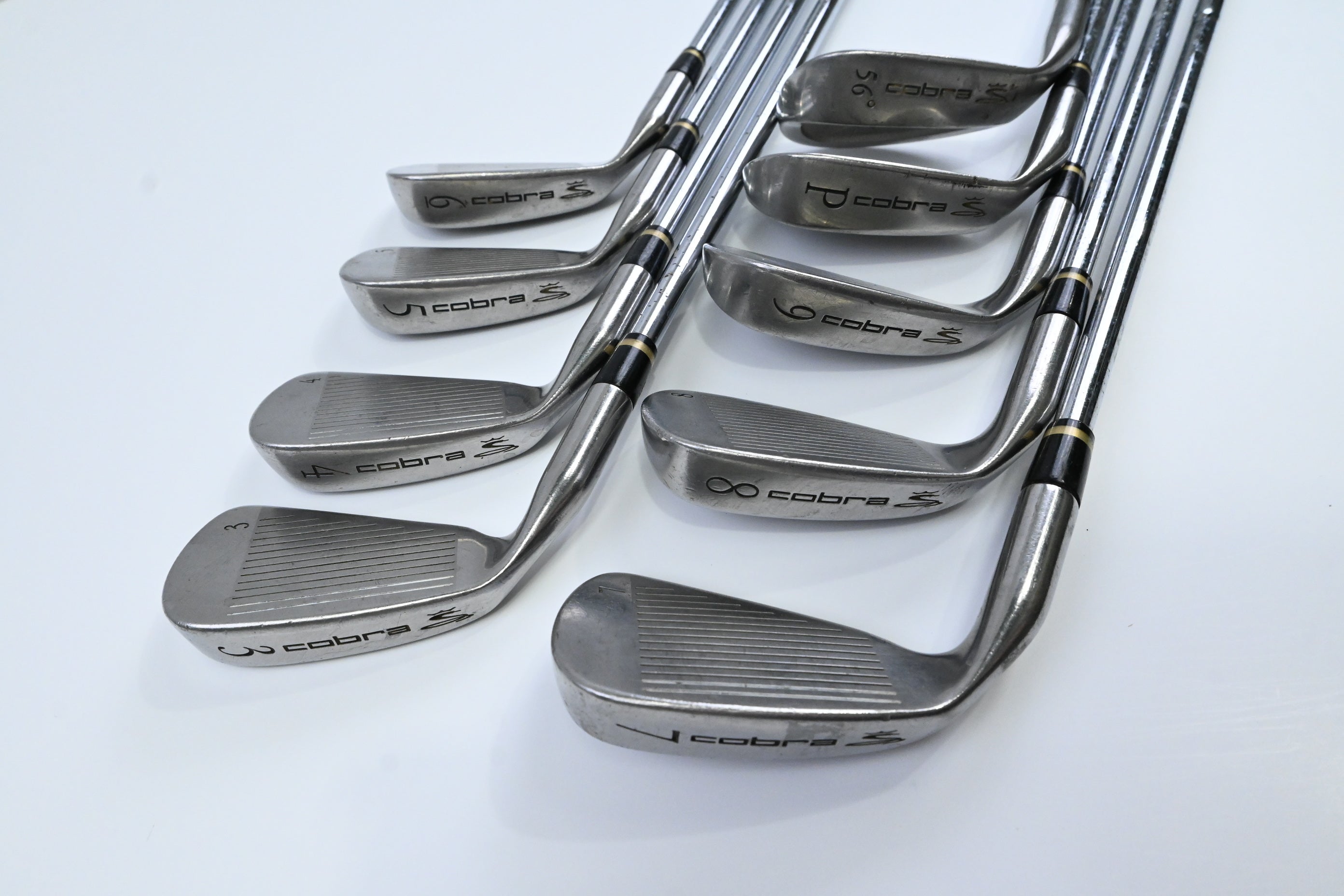 Cobra CXi Irons / 3-PW+56° / Regular Flex Dynalite R300 Shafts