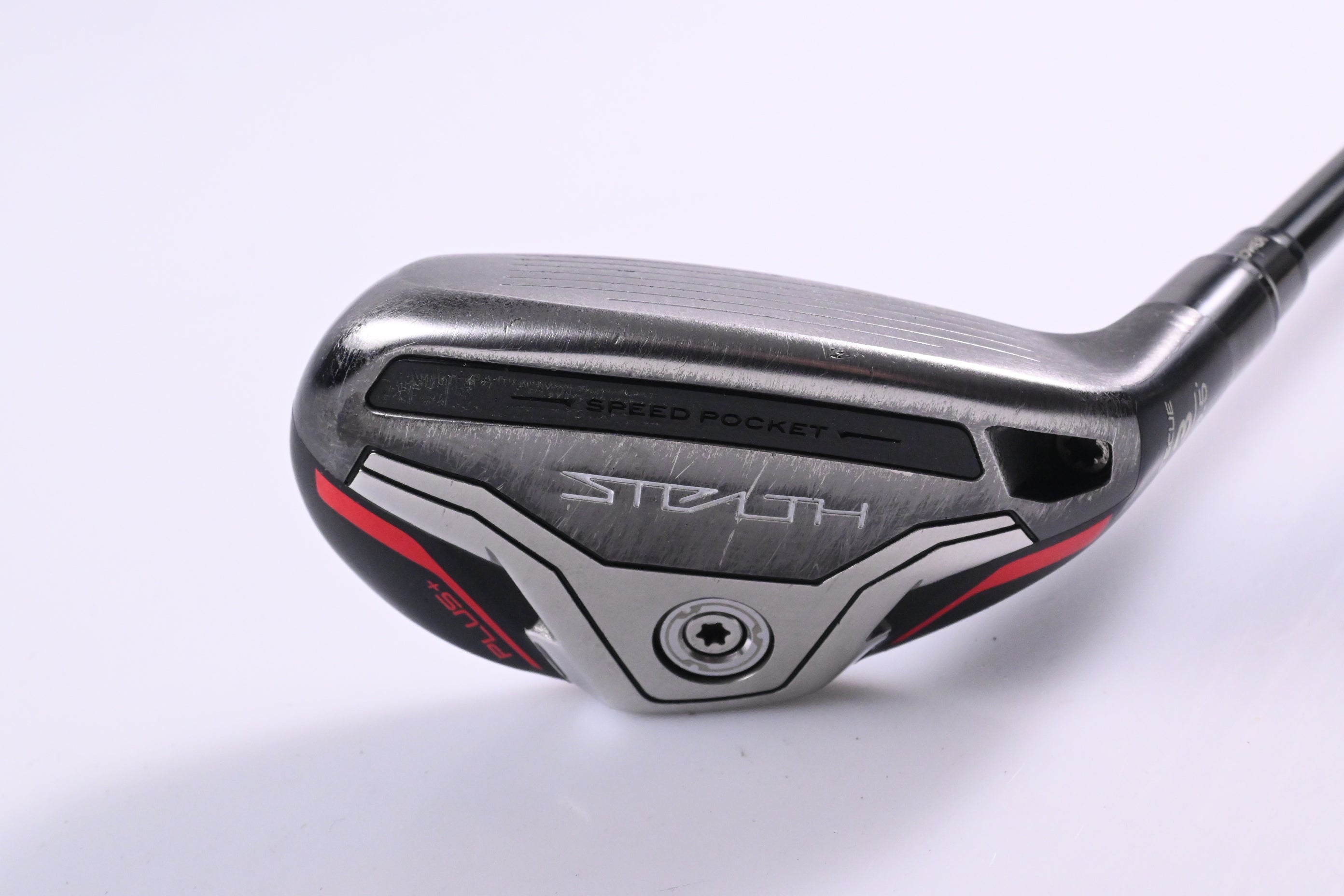 Taylormade Stealth Plus #3 Hybrid / 19.5 Degree / Stiff Flex HZRDUS Smoke Red 80