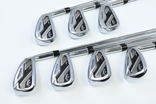 Callaway Mavrik Pro Irons / 4-9+AW / Regular Flex Elevate 105 Shafts
