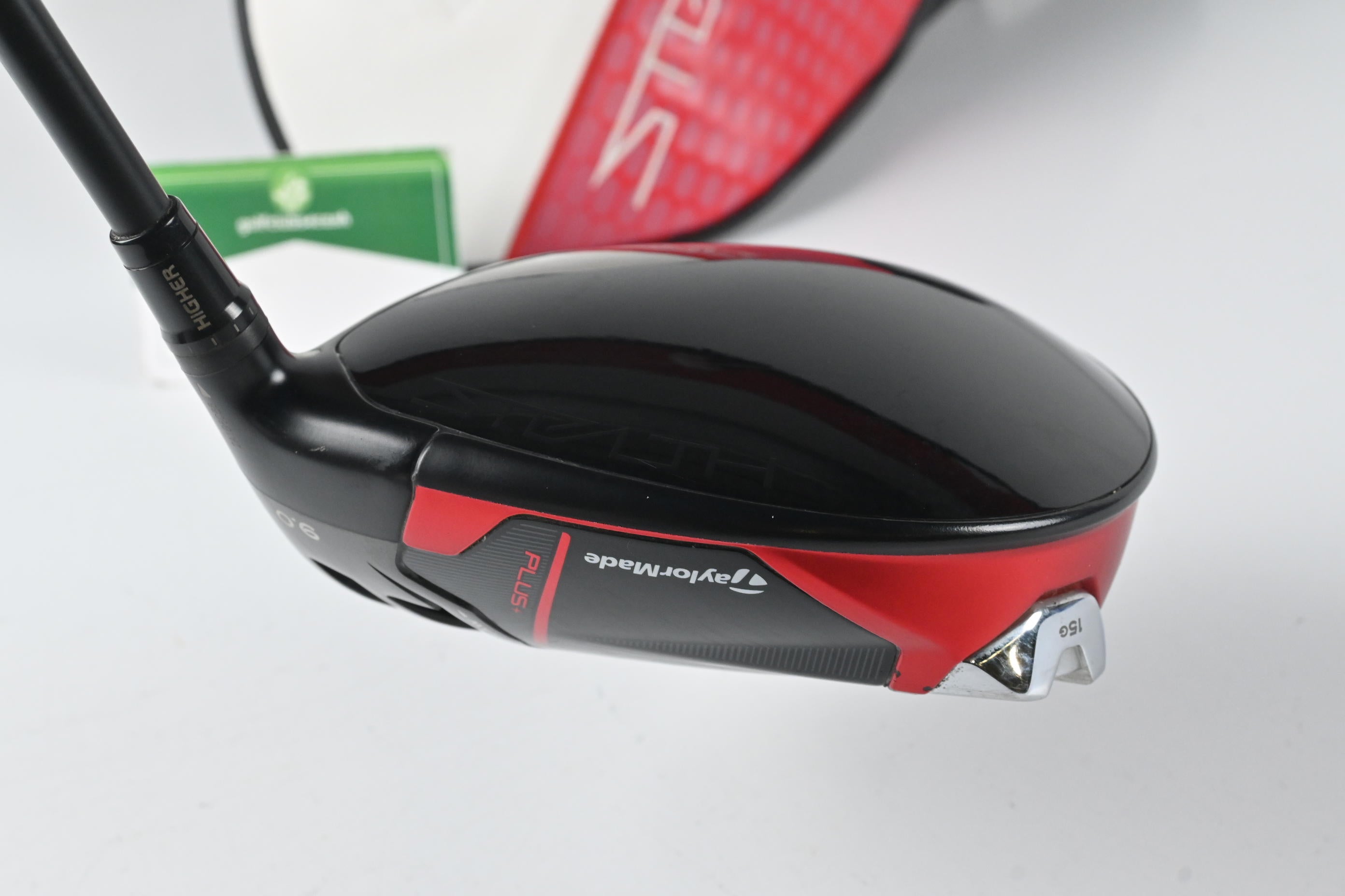 Taylormade Stealth 2 Plus Driver / 9 Degree / Stiff Flex Hzrdus Yellow 76 Shaft