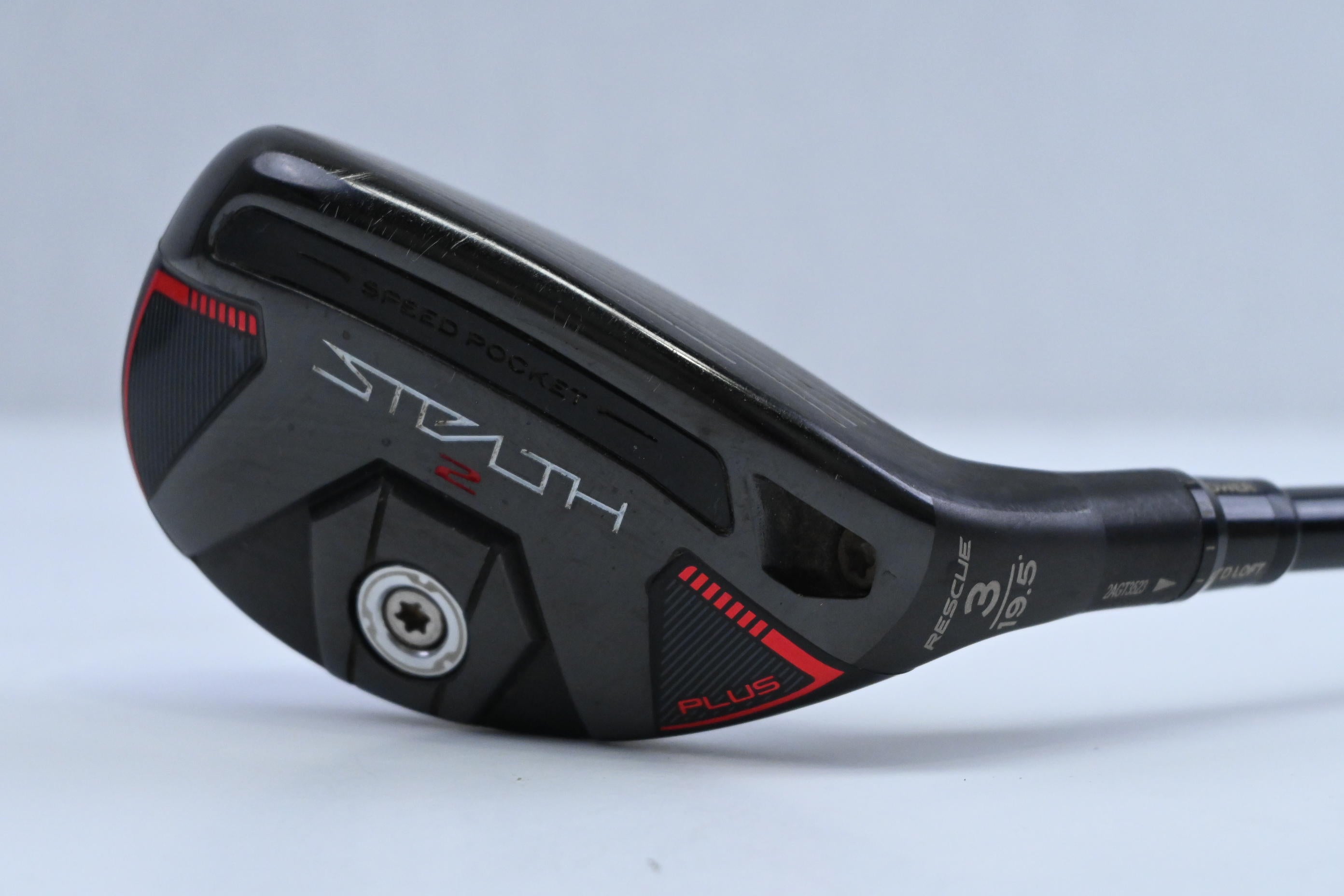 Taylormade Stealth 2 Plus #3 Hybrid / 19.5 Degree / Stiff Flex Kai'li Red 85 Shaft