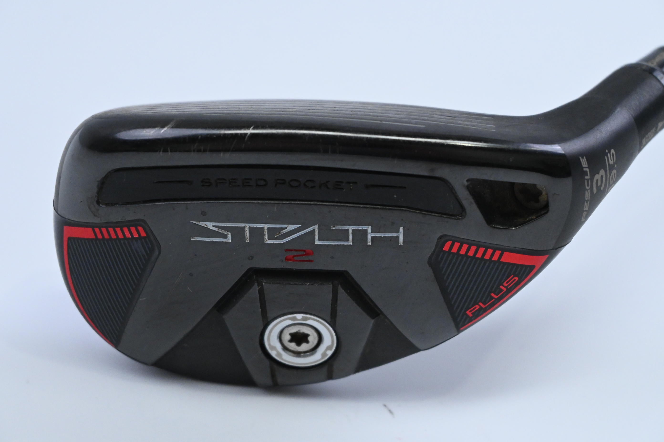 Taylormade Stealth 2 Plus #3 Hybrid / 19.5 Degree / Stiff Flex Kai'li Red 85 Shaft
