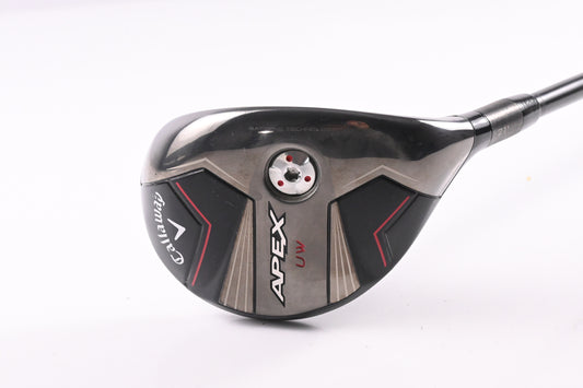 Callaway Apex UW 24 #4 Hybrid / 21 Degree / X-Flex Graphite Design Tour AD IZ-7