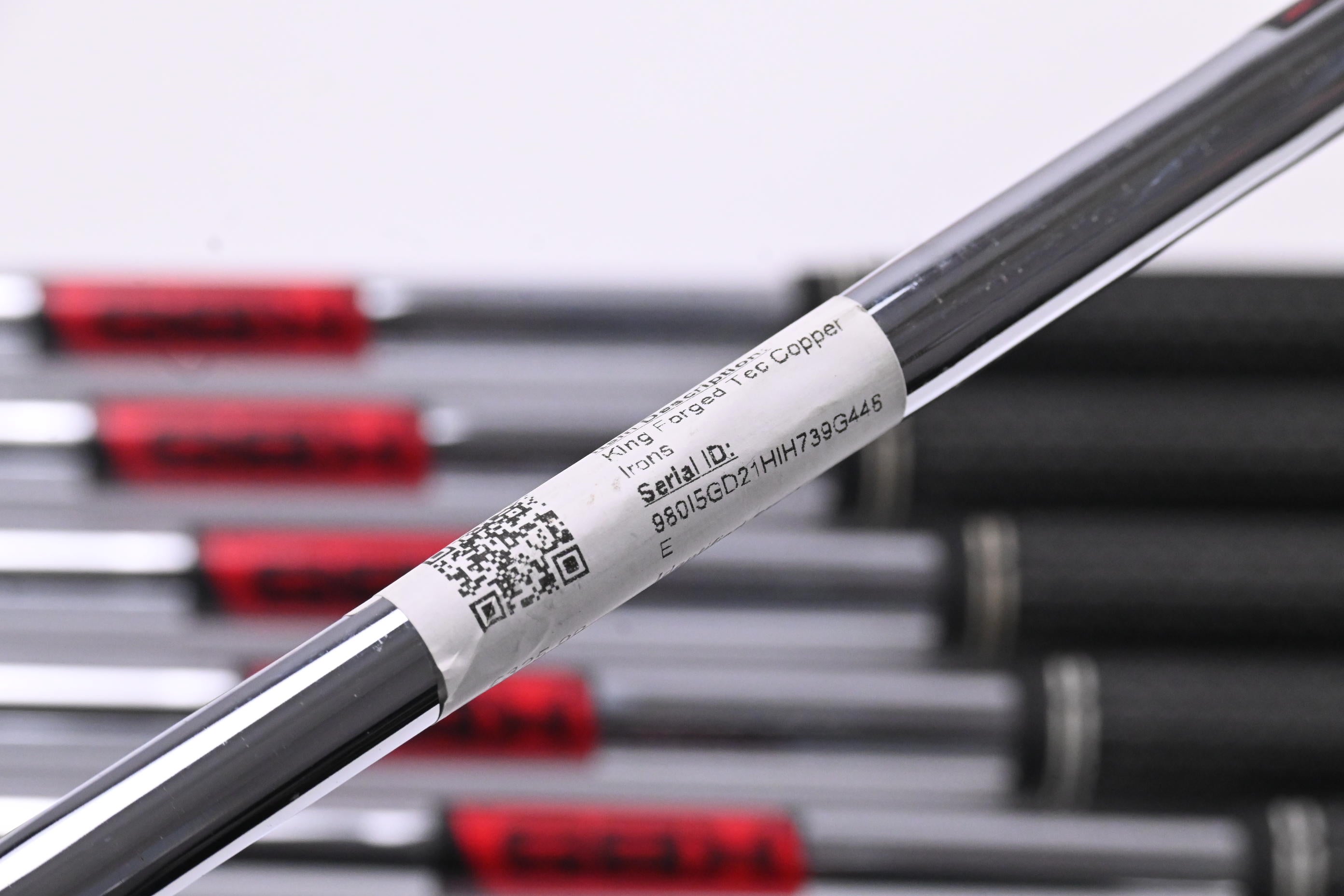 Cobra King Forged Tec Copper Irons / 5-PW / Stiff Flex KBS $-Taper Lite Shafts