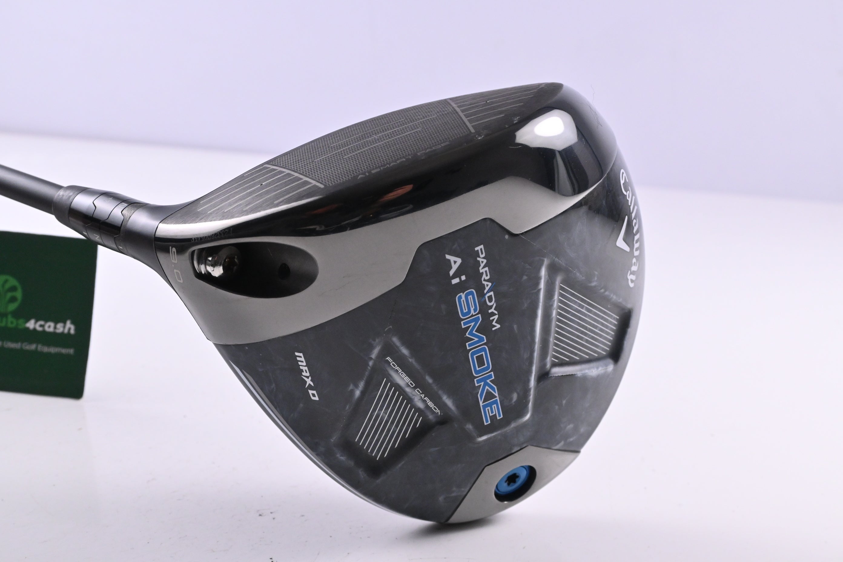 Left Hand Callaway Paradym Ai Smoke Max D Driver / 9 Degree / Ladies Flex Cypher