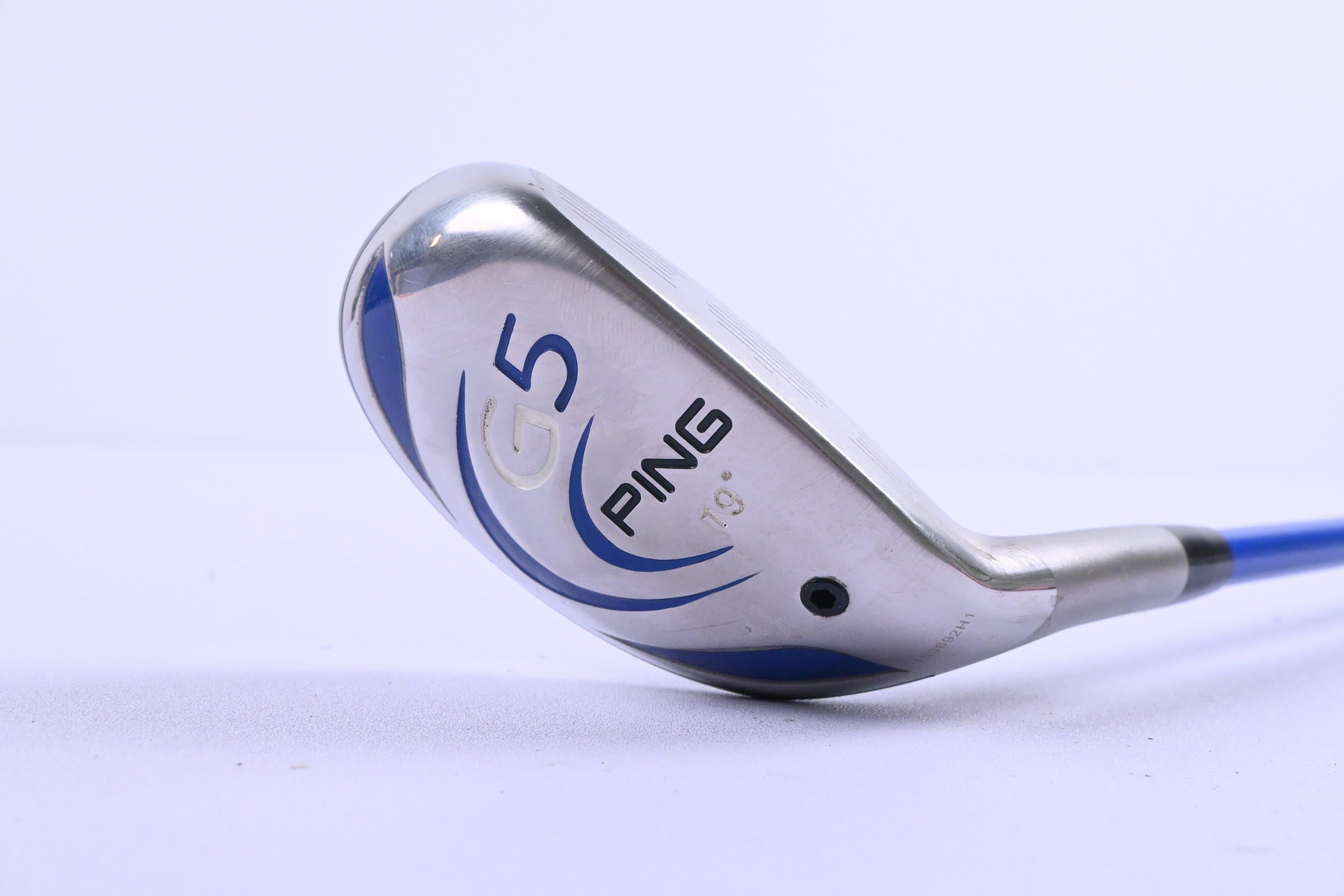 Ping G5 #3 Hybrid / 19 Degree / Stiff Flex Grafalloy Pro Launch Blue Shaft