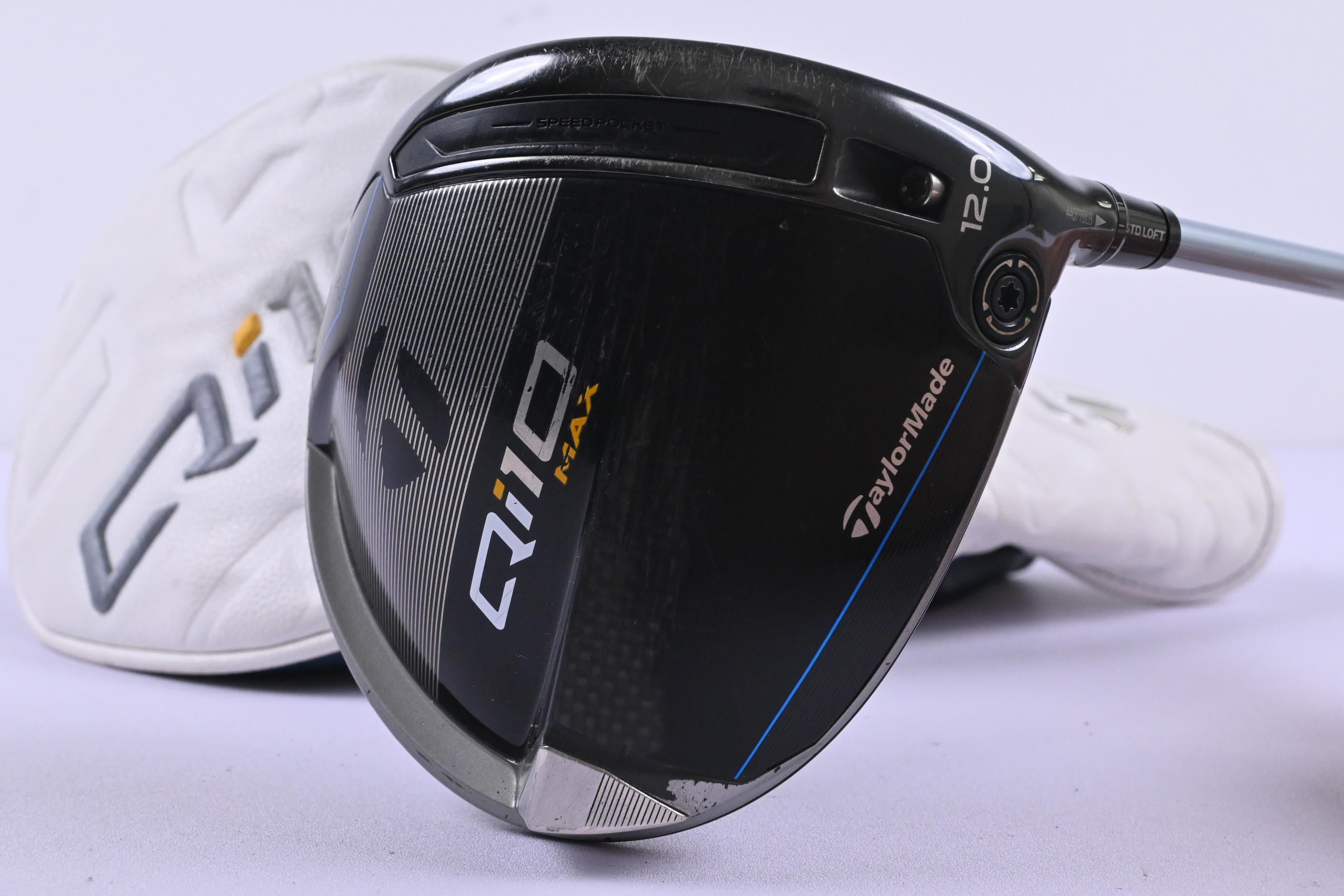 Taylormade Qi10 Max Driver / 12 Degree / Regular Flex Project X HZRDUS T800 55
