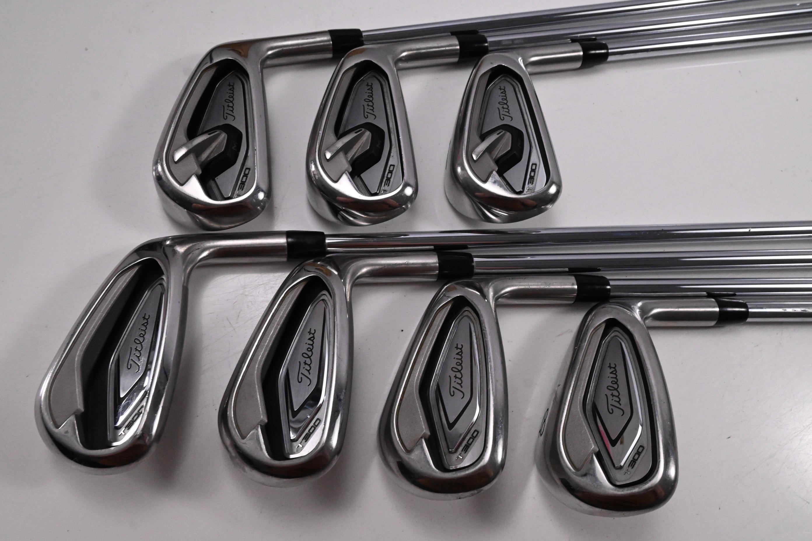 Titleist T300 2019 Irons / 5-PW+48° / Regular Flex AMT Red R300 Shafts