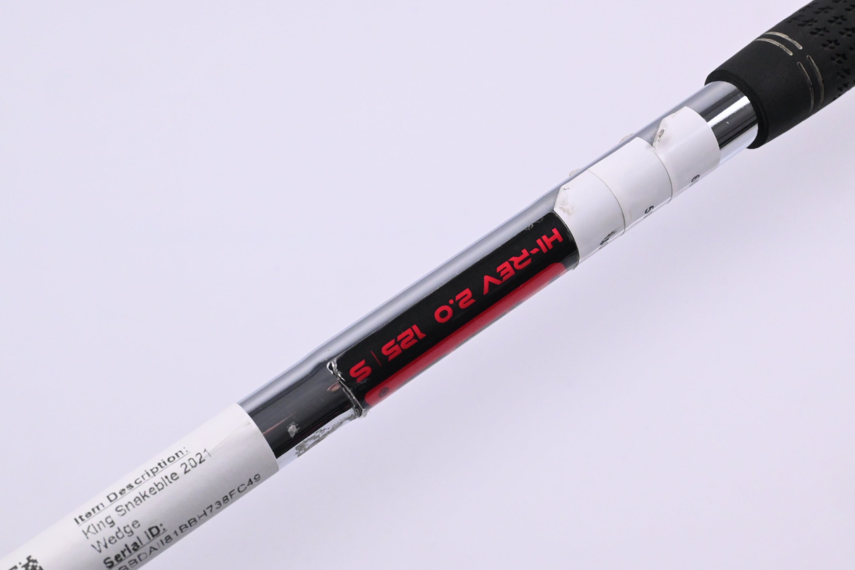 Cobra King Snakebite 2021 Lob Wedge / 58 Degree / Stiff Flex KBS Hi-Rev 2.0 125