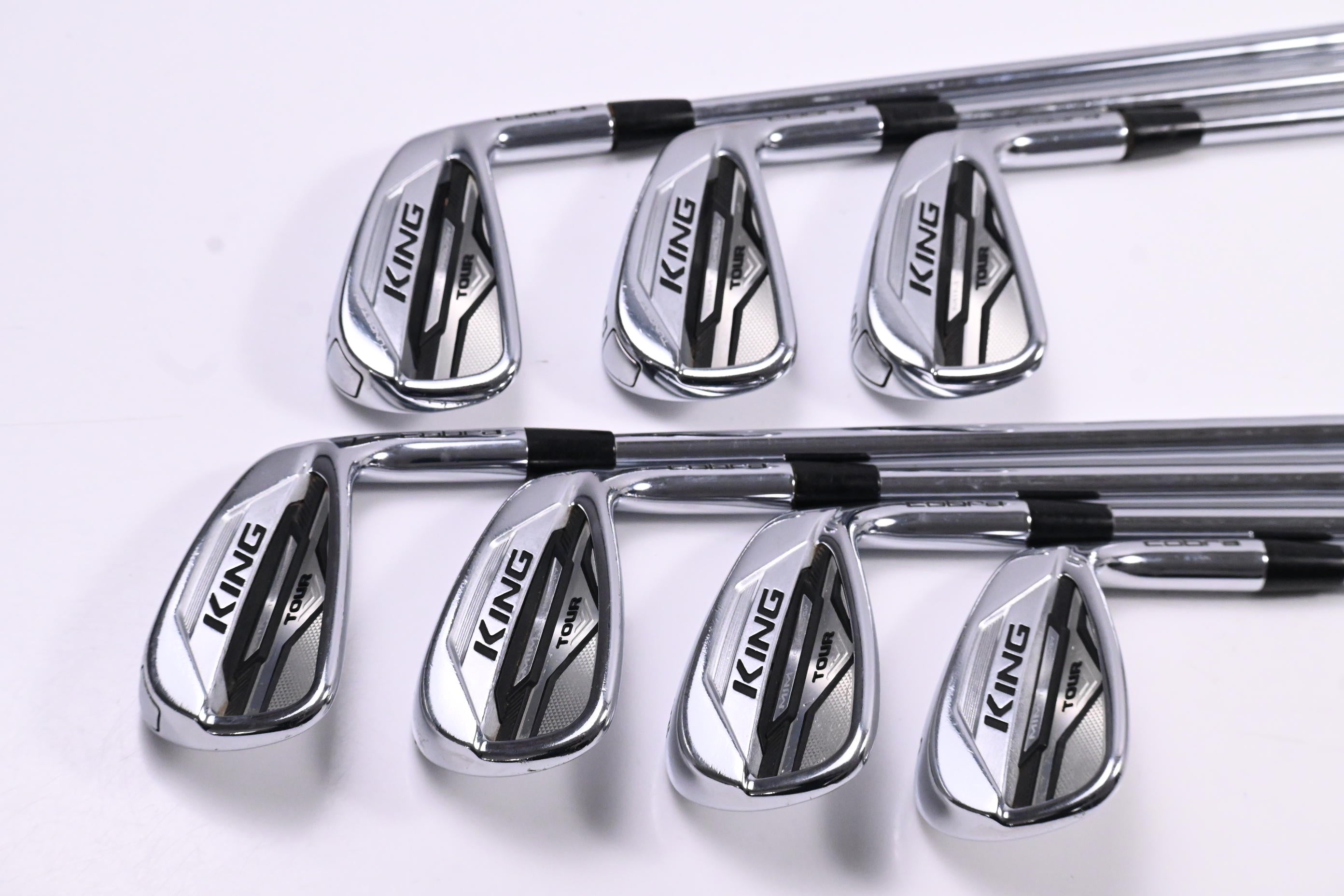 Cobra King Tour 2020 Irons / 4-PW / Stiff Flex KBS $-Taper 120 Shafts