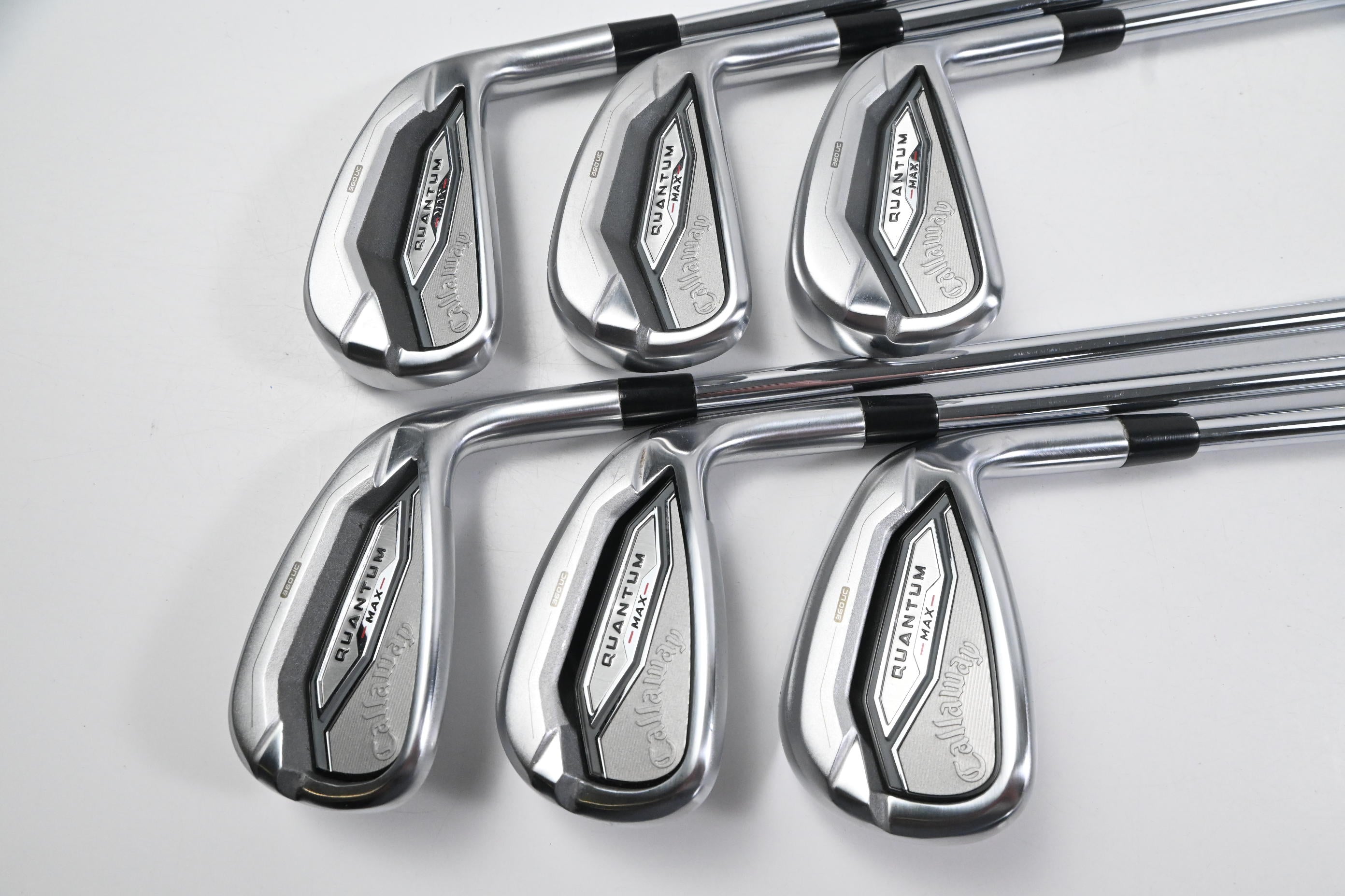 Callaway Quantum Max Irons / 5-PW / Regular Flex Dynamic Gold Mid 100 R300