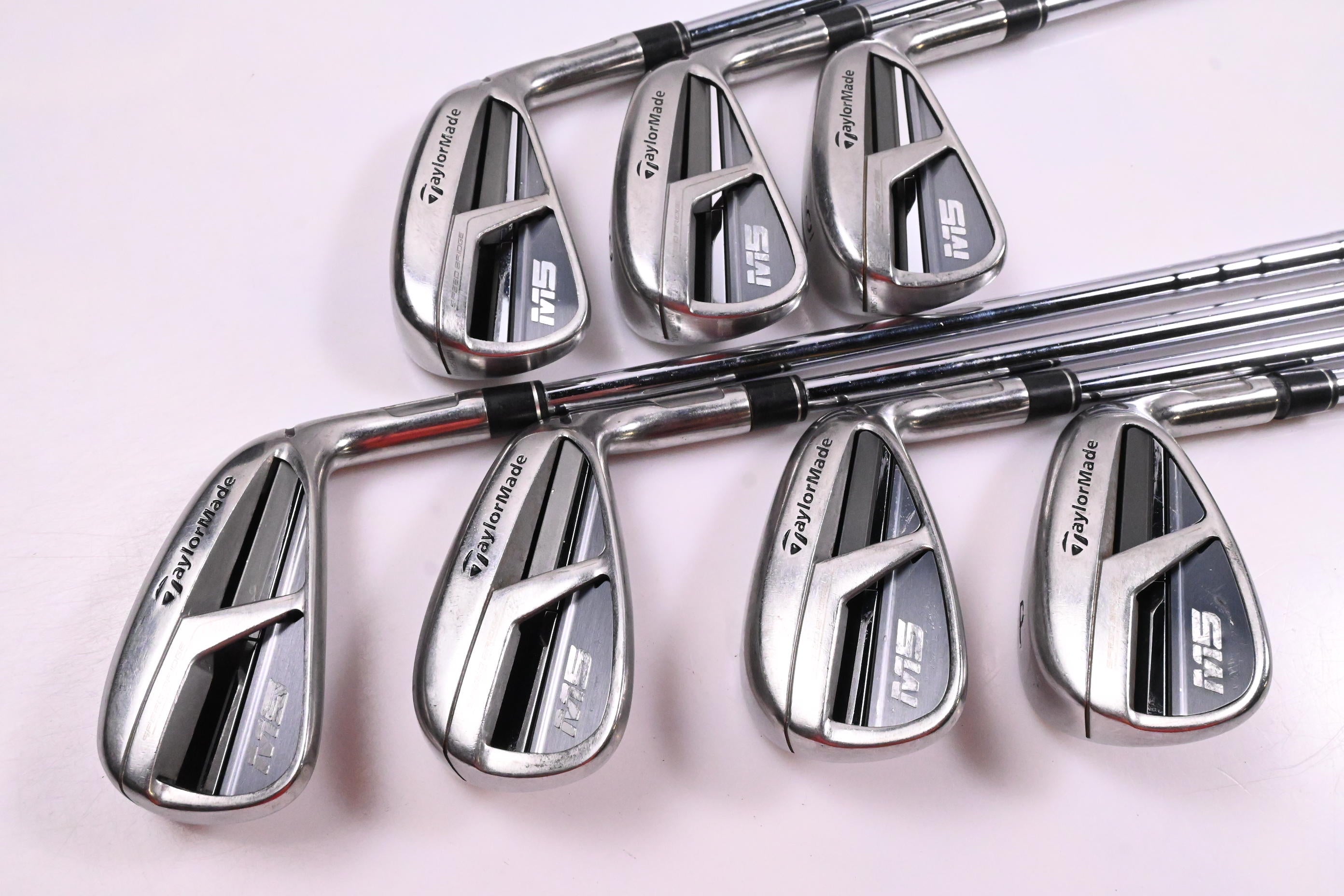 Taylormade M5 Irons / 4-PW / Stiff Flex True Temper XP 100 S300 Shafts