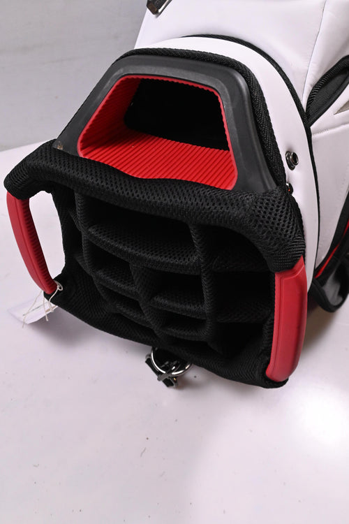 Srixon Tour Cart Bag / 14-Way Divider / Black, White, Red