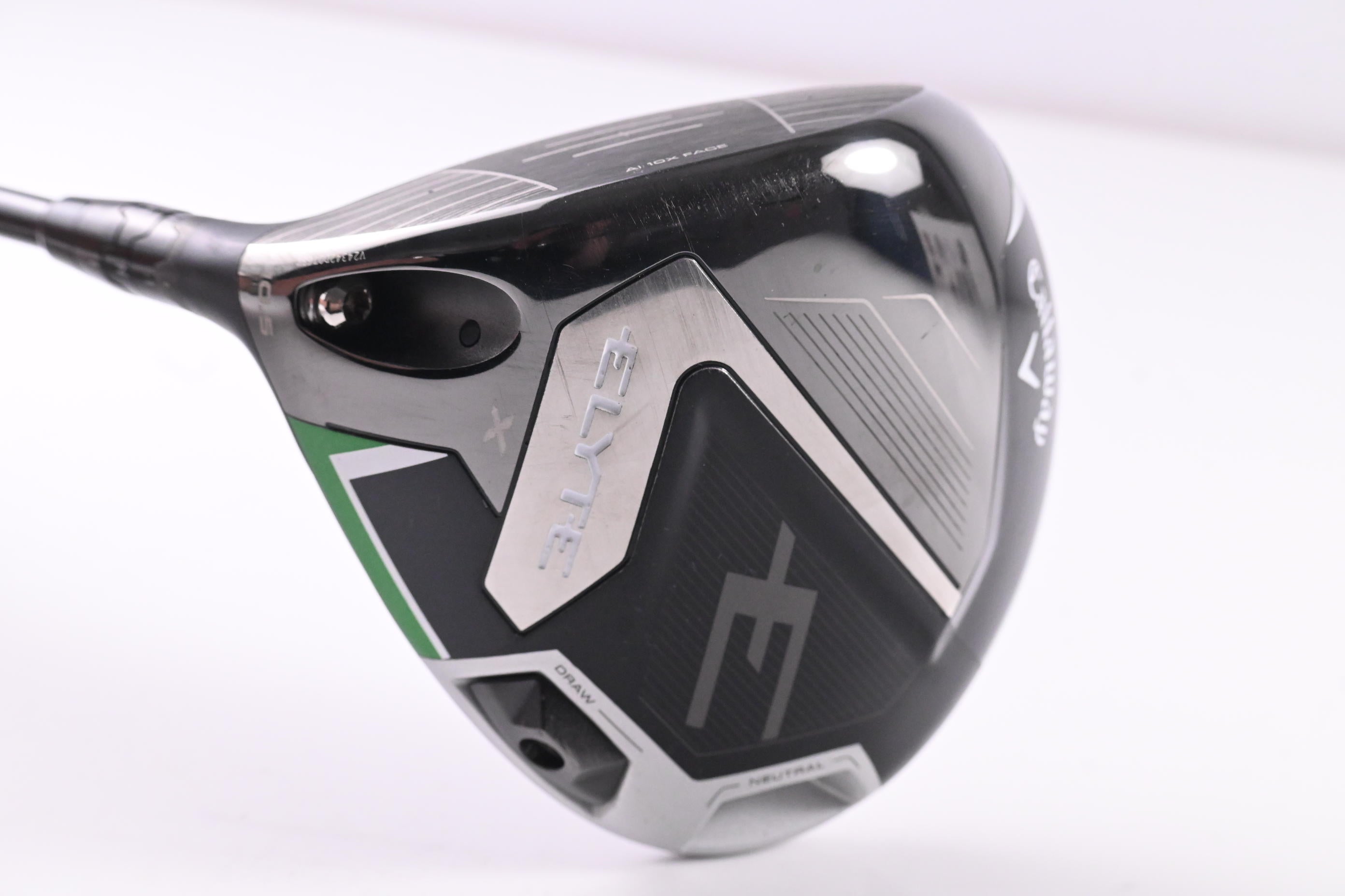 Left Hand Callaway Elyte X Driver / 10.5 Degree / Stiff Flex Denali Black 60