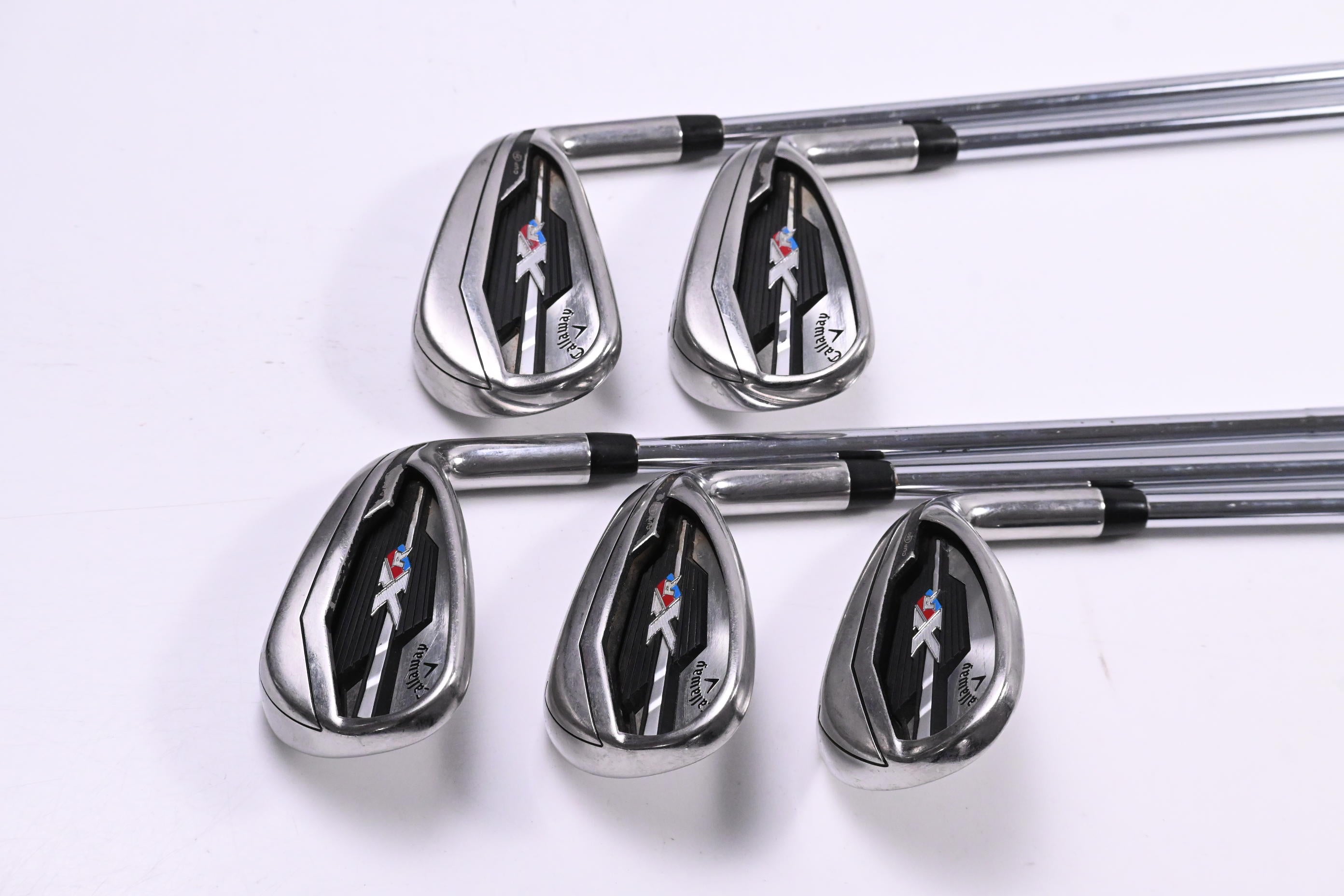Callaway XR Irons / 7-PW+SW / Regular Flex SpeedStep 80 Shafts