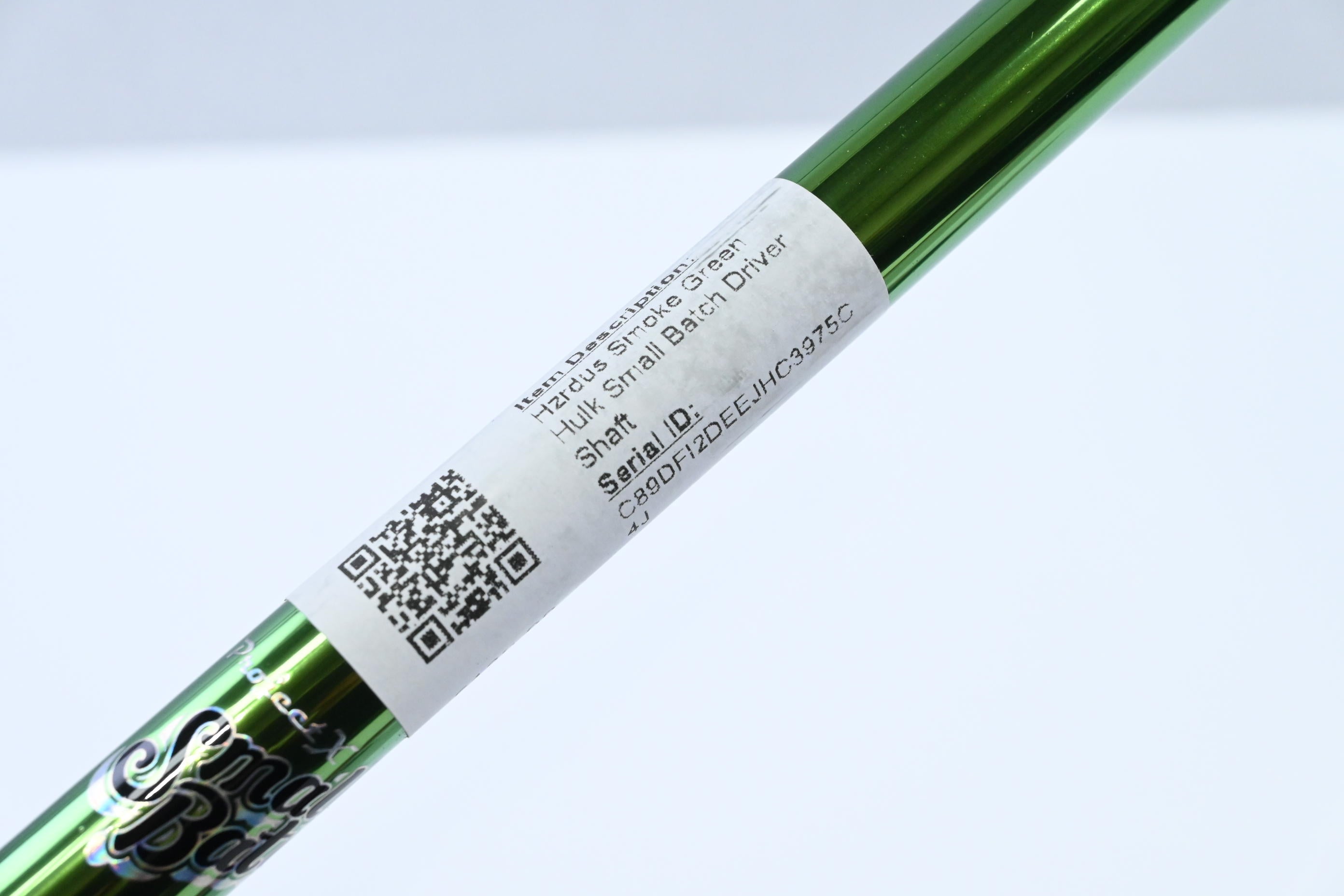 HZRDUS Smoke Green Small Batch 70 Driver Shaft / Stiff Flex / .335" Tip / Uncut