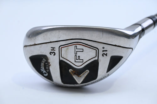 Callaway FT #3 Hybrid / 21 Degree / Stiff Flex Fujikura Fit-On M Shaft