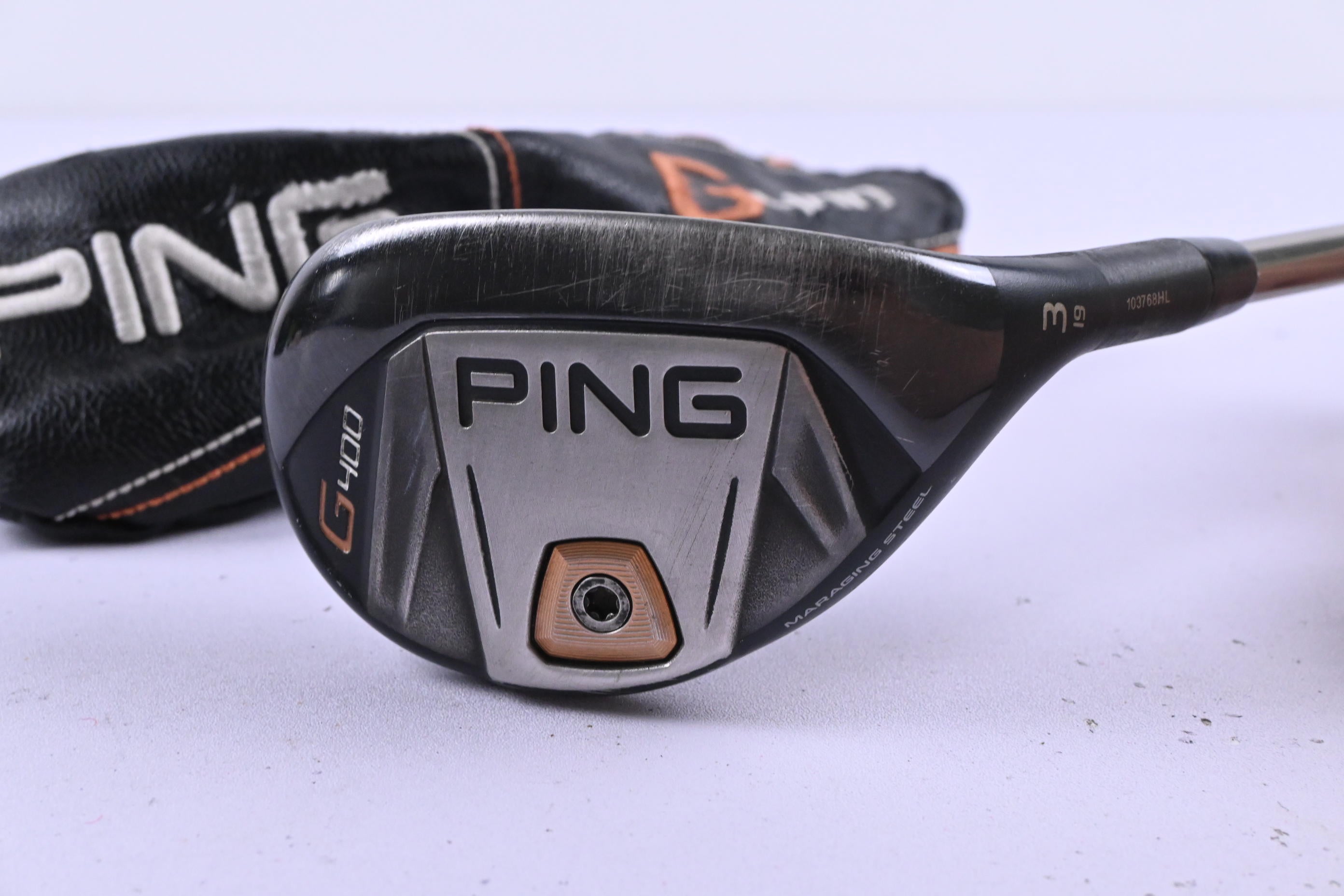 Ping G400 #3 Hybrid / 19 Degree / Stiff Flex Ping Tour 85 Shaft
