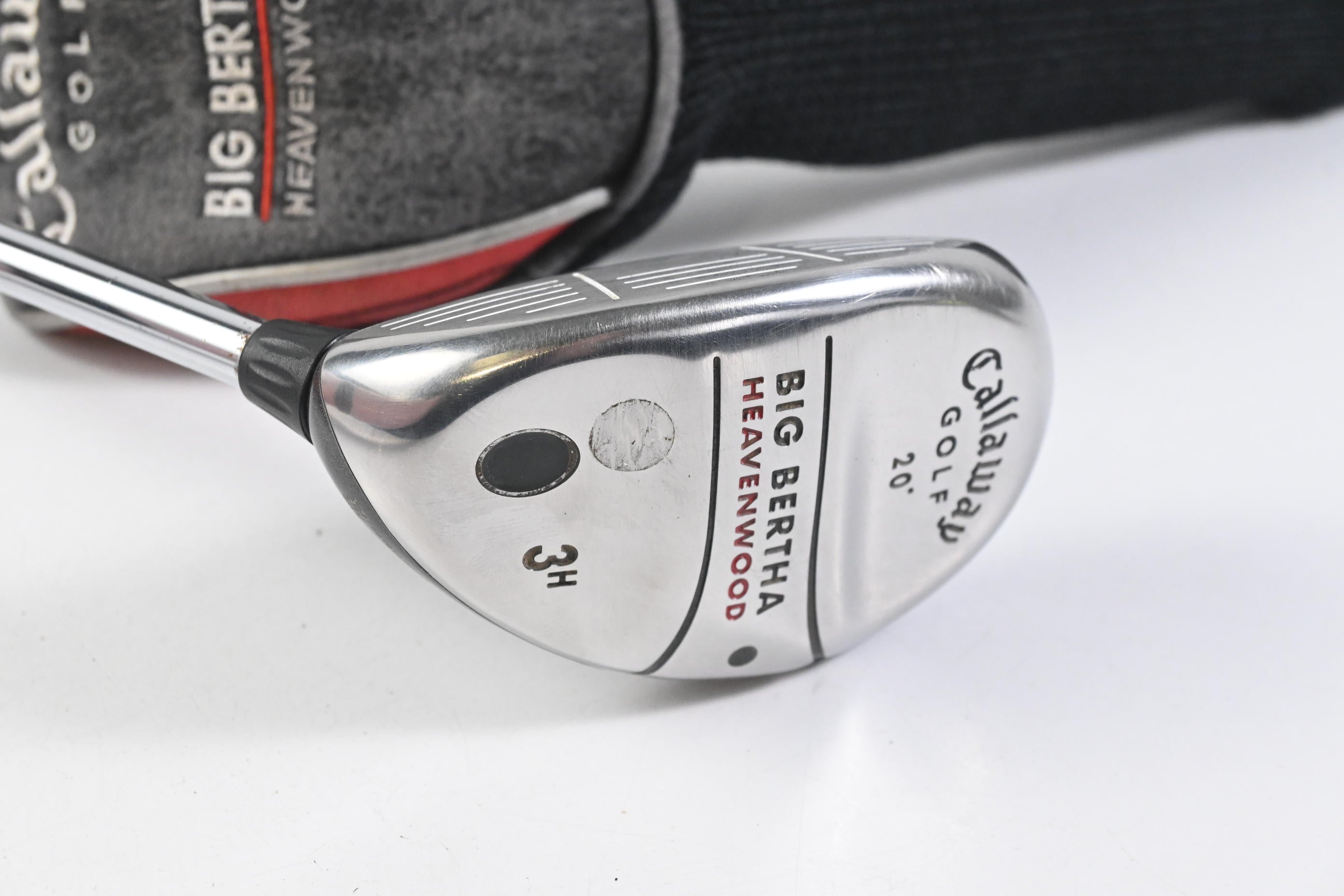 Left Hand Callaway Heavenwood #3 Hybrid / 20 Degree / Uniflex Big Bertha Shaft