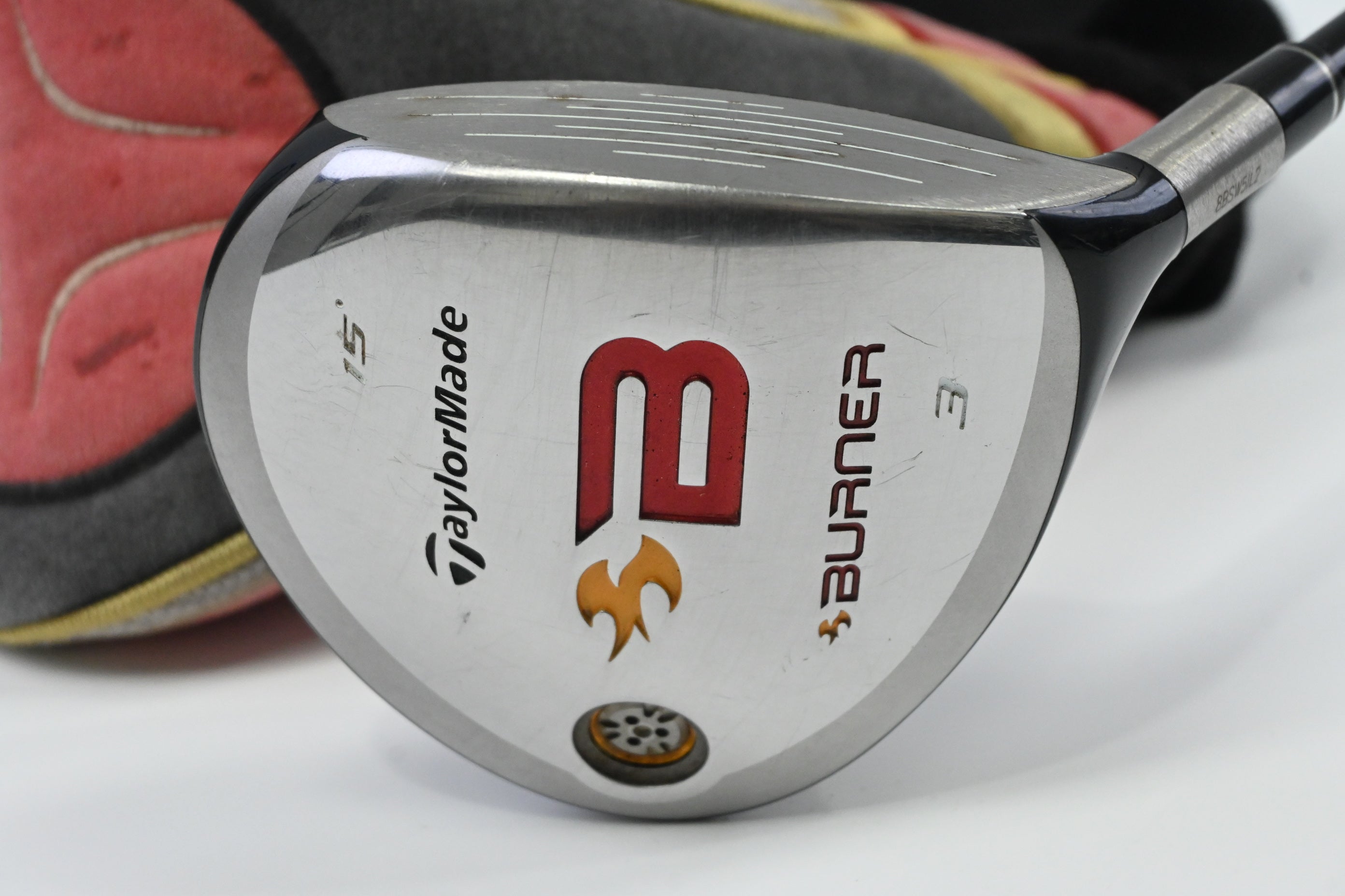 Taylormade Burner 2008 #3 Wood / 15 Degree / Regular Flex Taylormade Reax 49