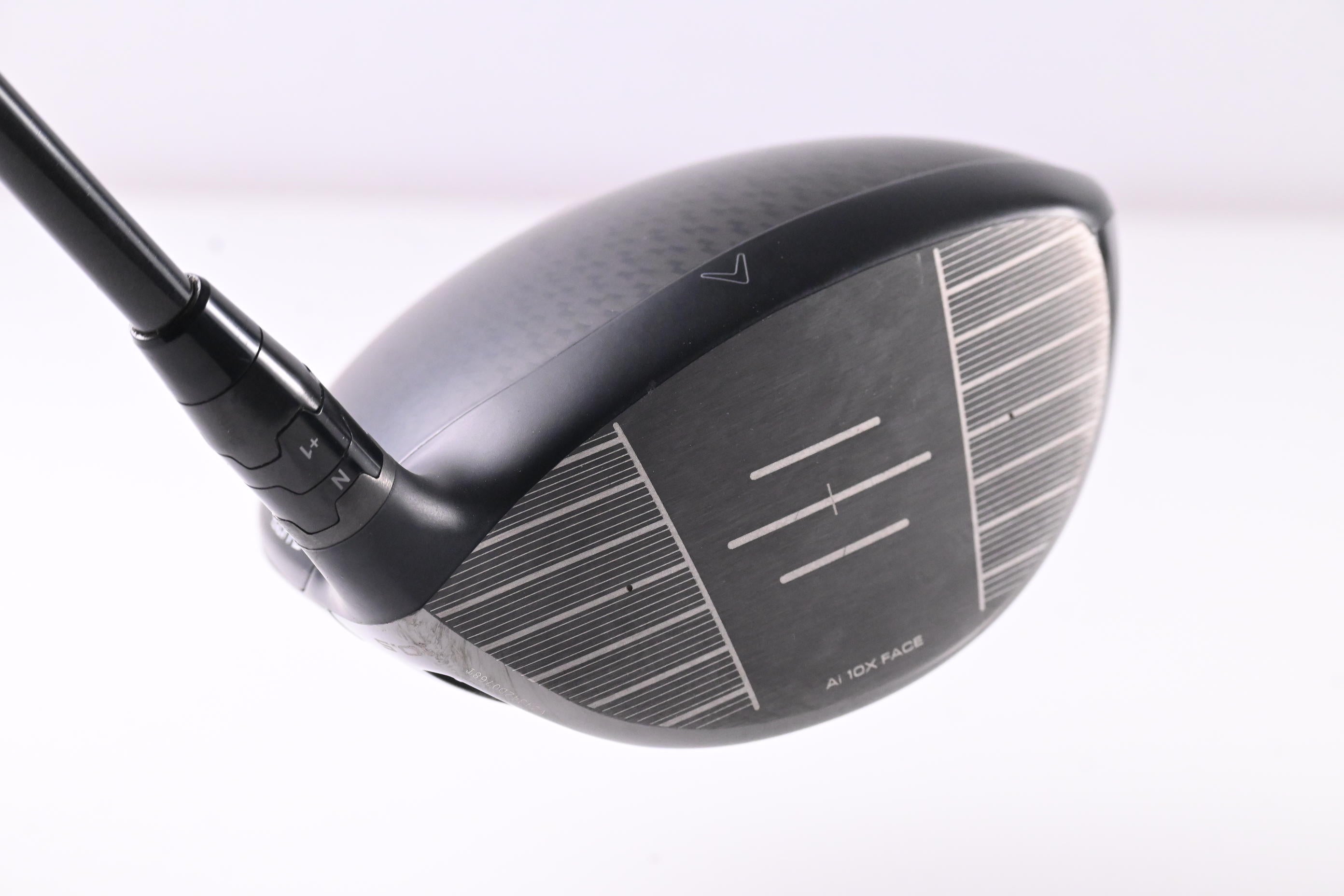 Left Hand Callaway Elyte X Driver / 10.5 Degree / Stiff Flex Denali Black 60