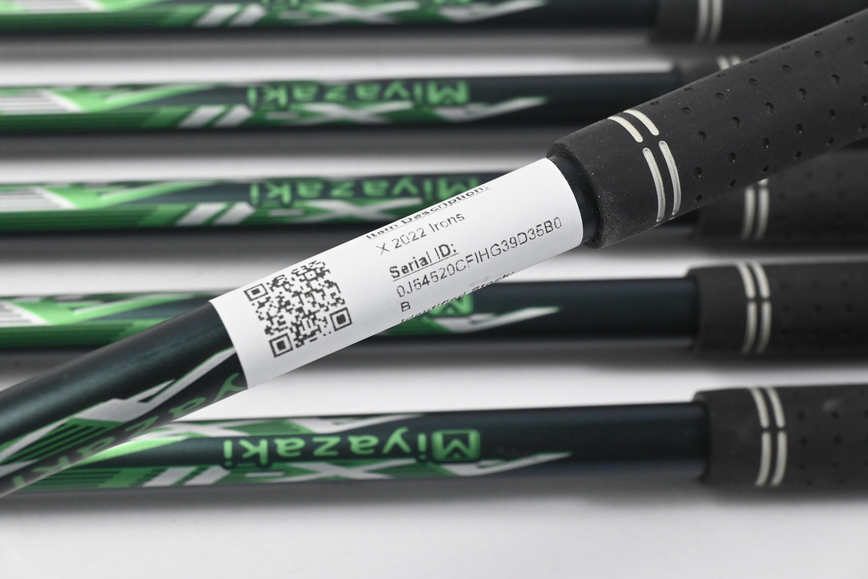 XXIO X 2022 Irons / 6-PW+SW / Regular Flex Miyazaki AX-II 57 Shafts