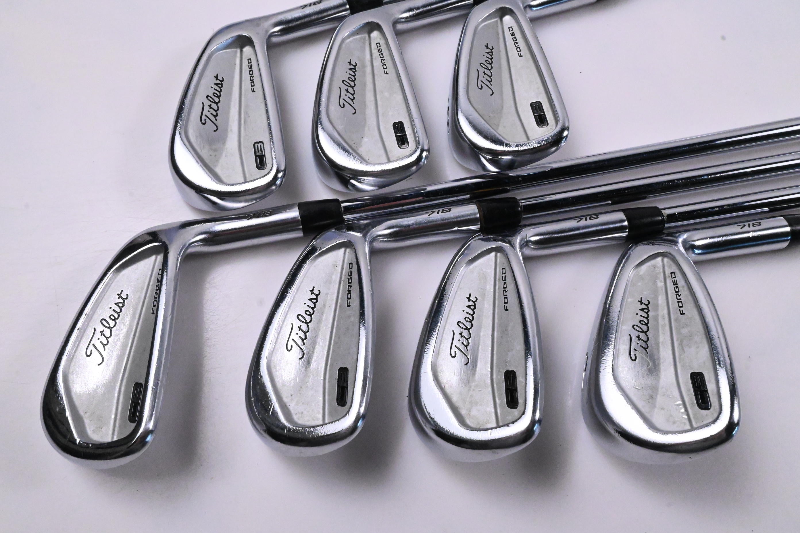 Titleist 718 CB Irons / 4-PW / Regular Flex Project X LZ 115 Shafts