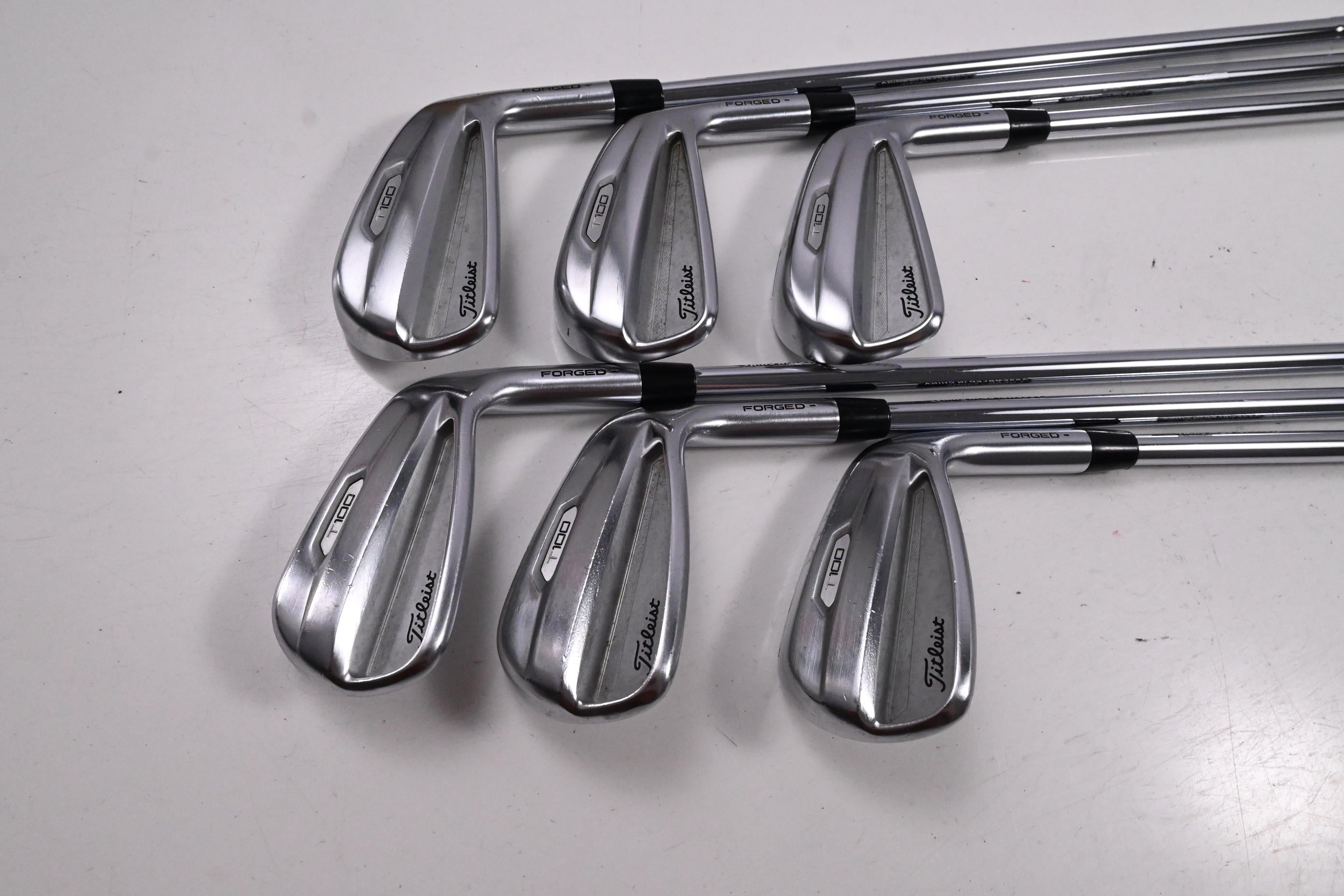 Titleist T100 2021 Irons / 5-PW / Regular Flex AMT Tour White R300 Shafts