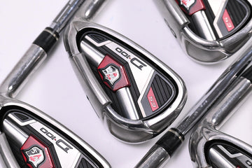 Wilson D100 Irons / 6-PW+SW / Uniflex True Temper SL 85 Shafts