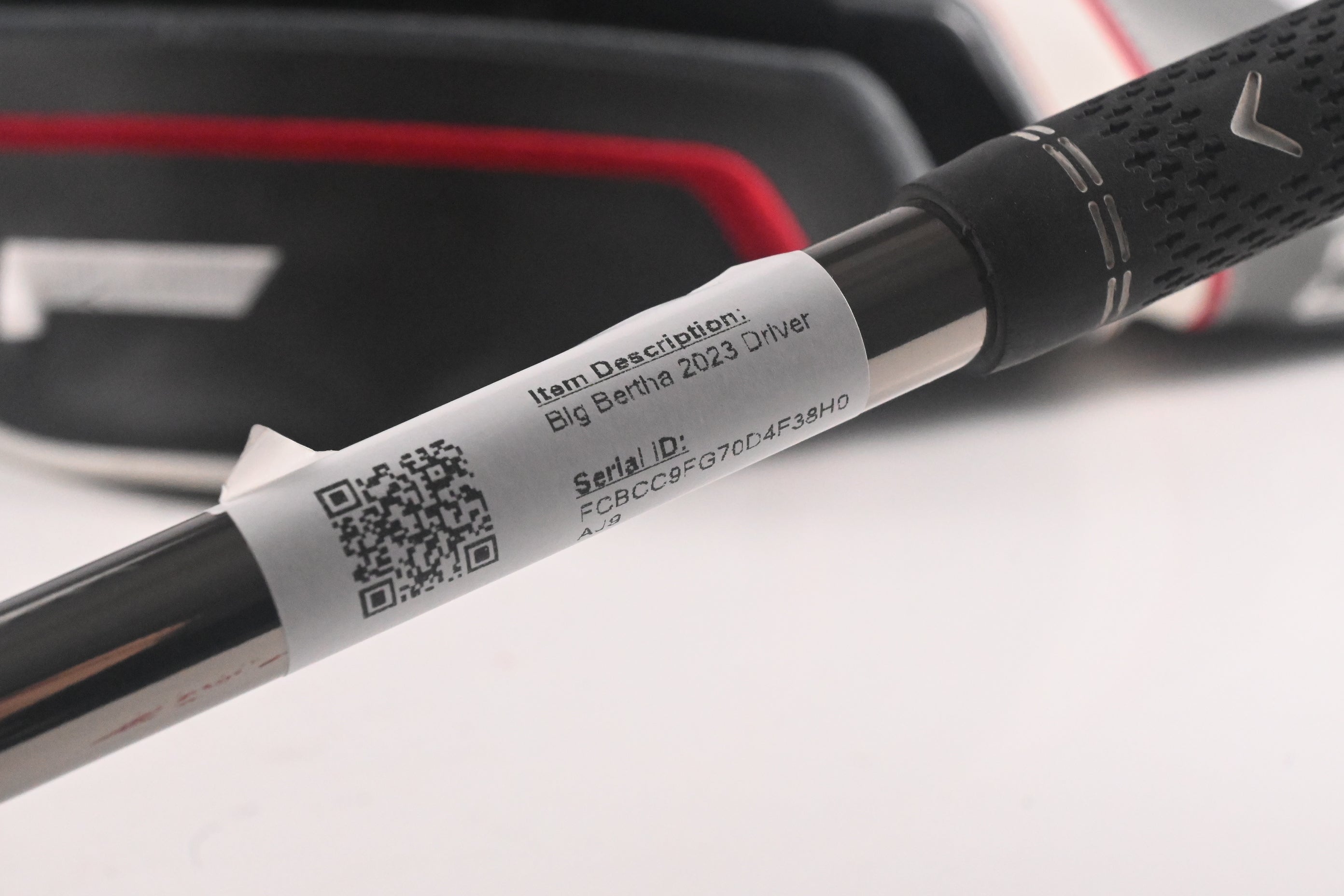 Callaway Big Bertha 2023 Driver / 9 Degree / Stiff Flex Callaway RCH 55 Shaft