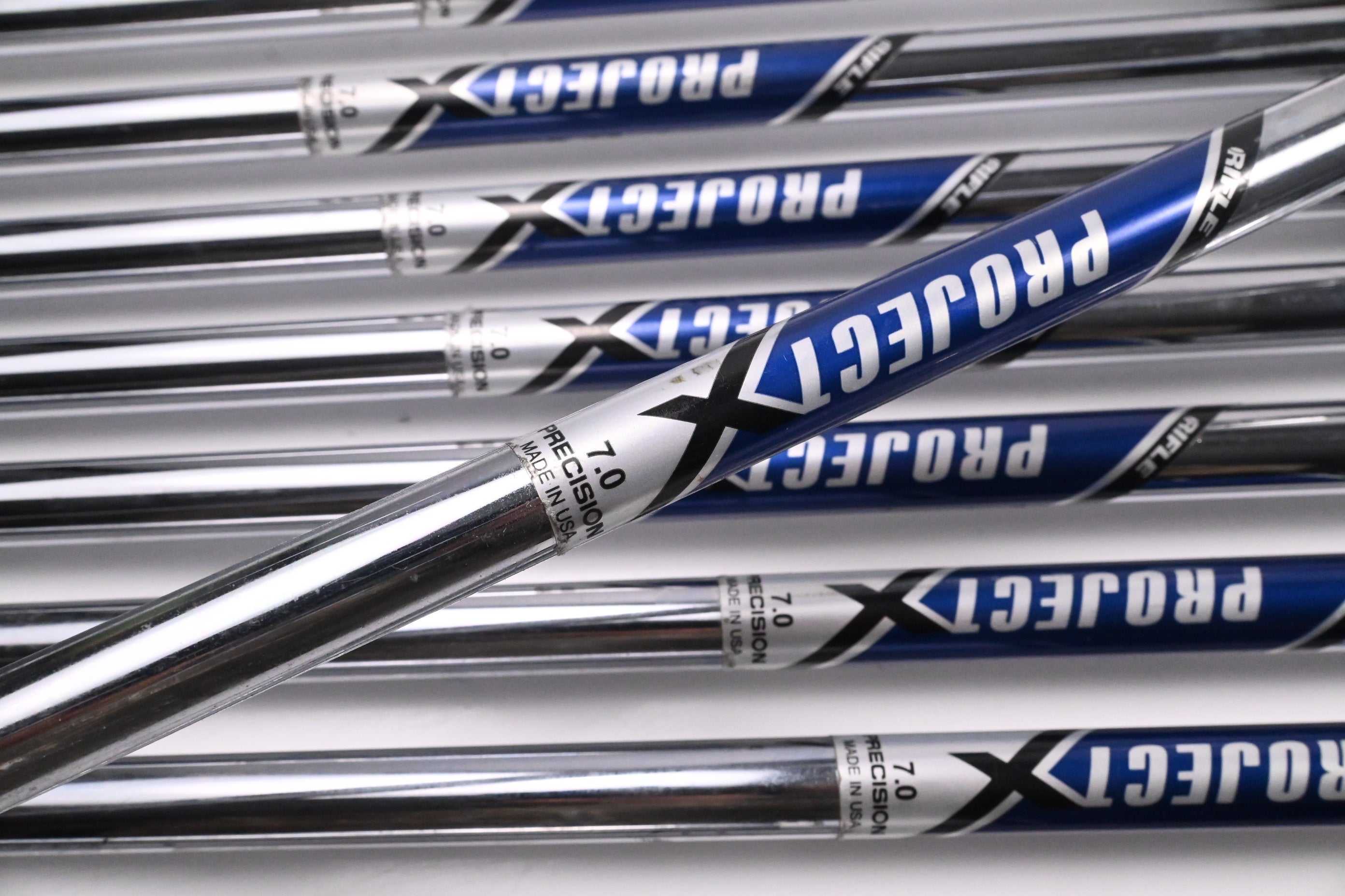 Callaway Apex MB 21 Irons / 3-PW+AW / TX-Flex Project X Precision Shafts